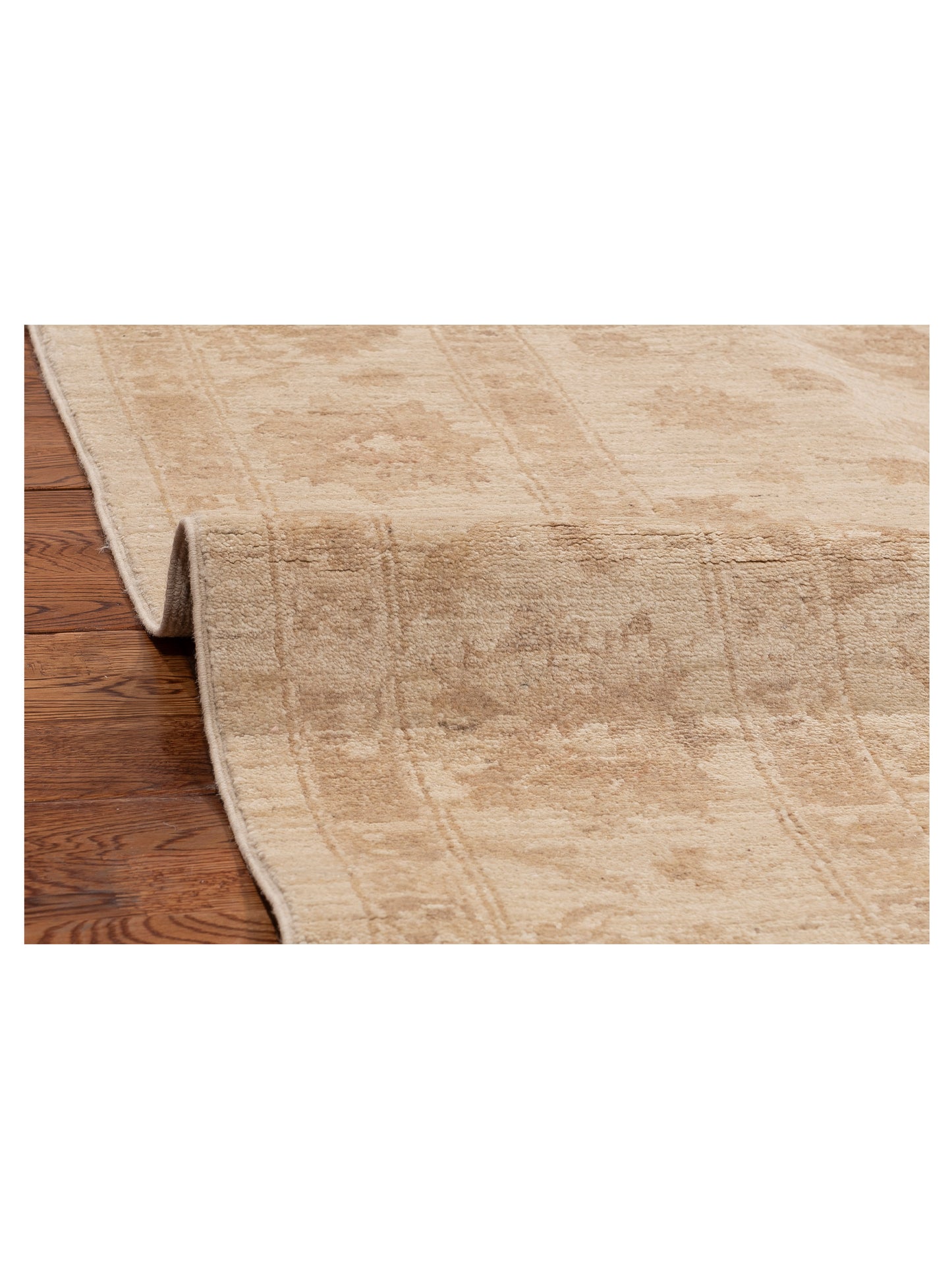 Sultan 116804 Ivory Ivory 6.3x8.9 Hand Knotted Rug