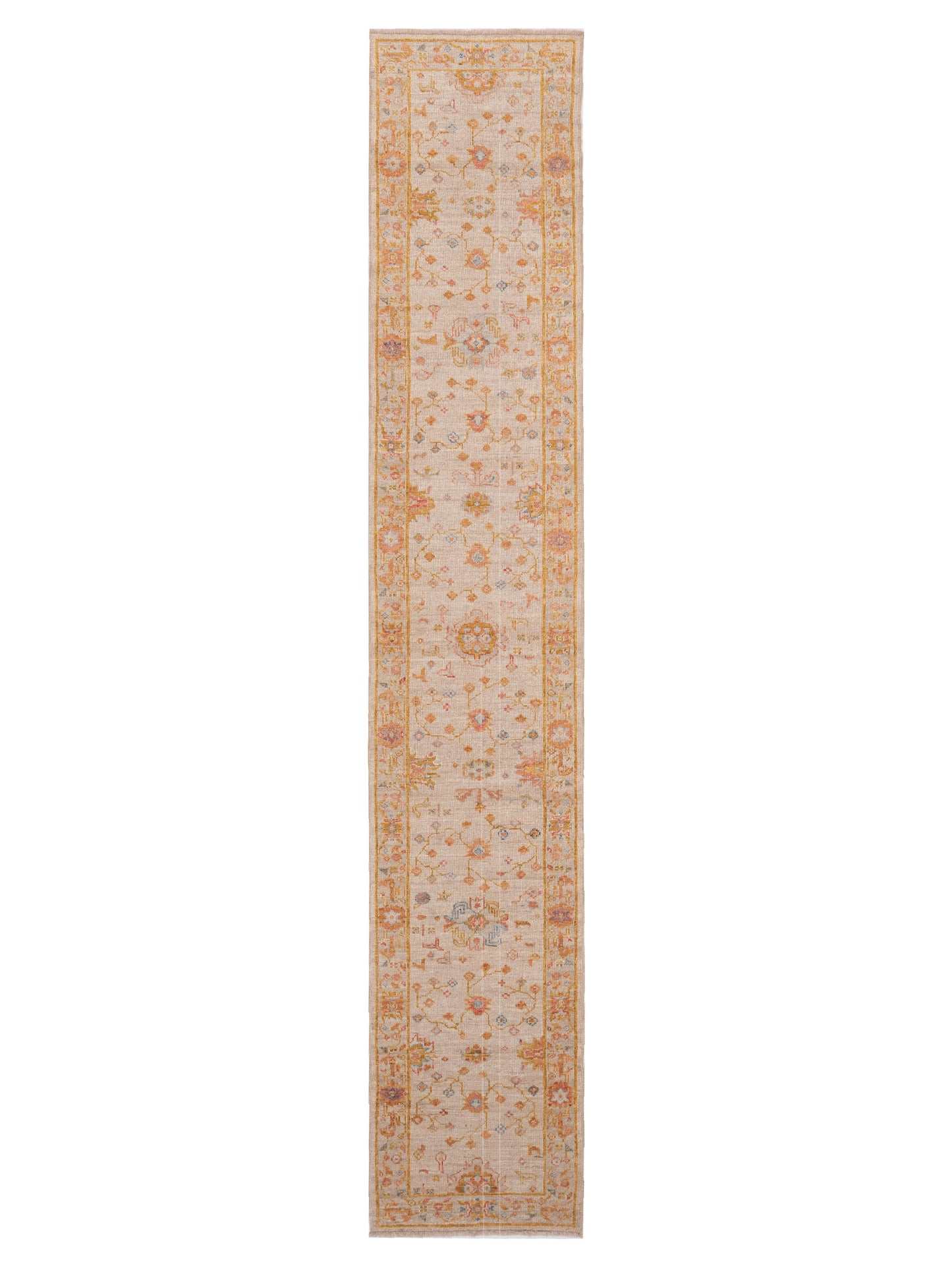 Anadol Angora Oushak  Ivory Ivory Traditional
