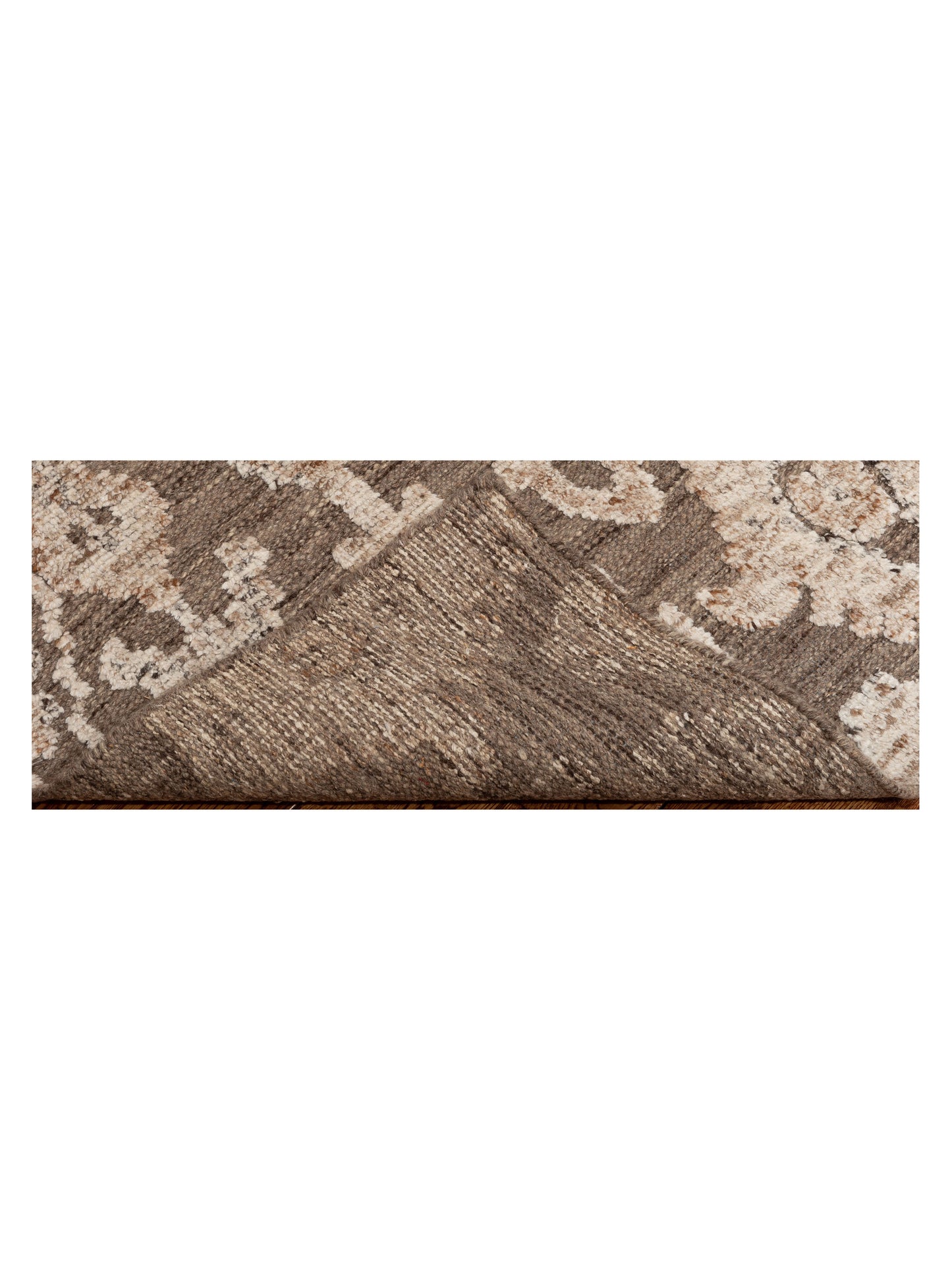 Himalayan 125877 Brown Beige 8.3x9.11 Hand Knotted Rug