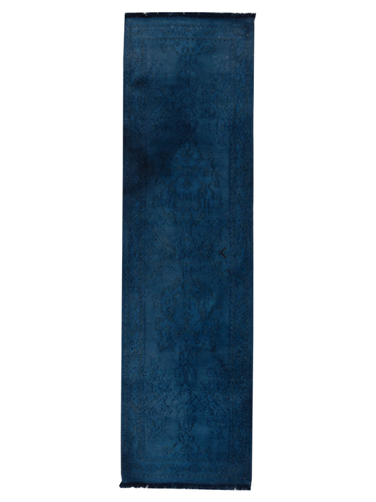 Pasha Transilvanian Kilim  Dark Blue  Traditional