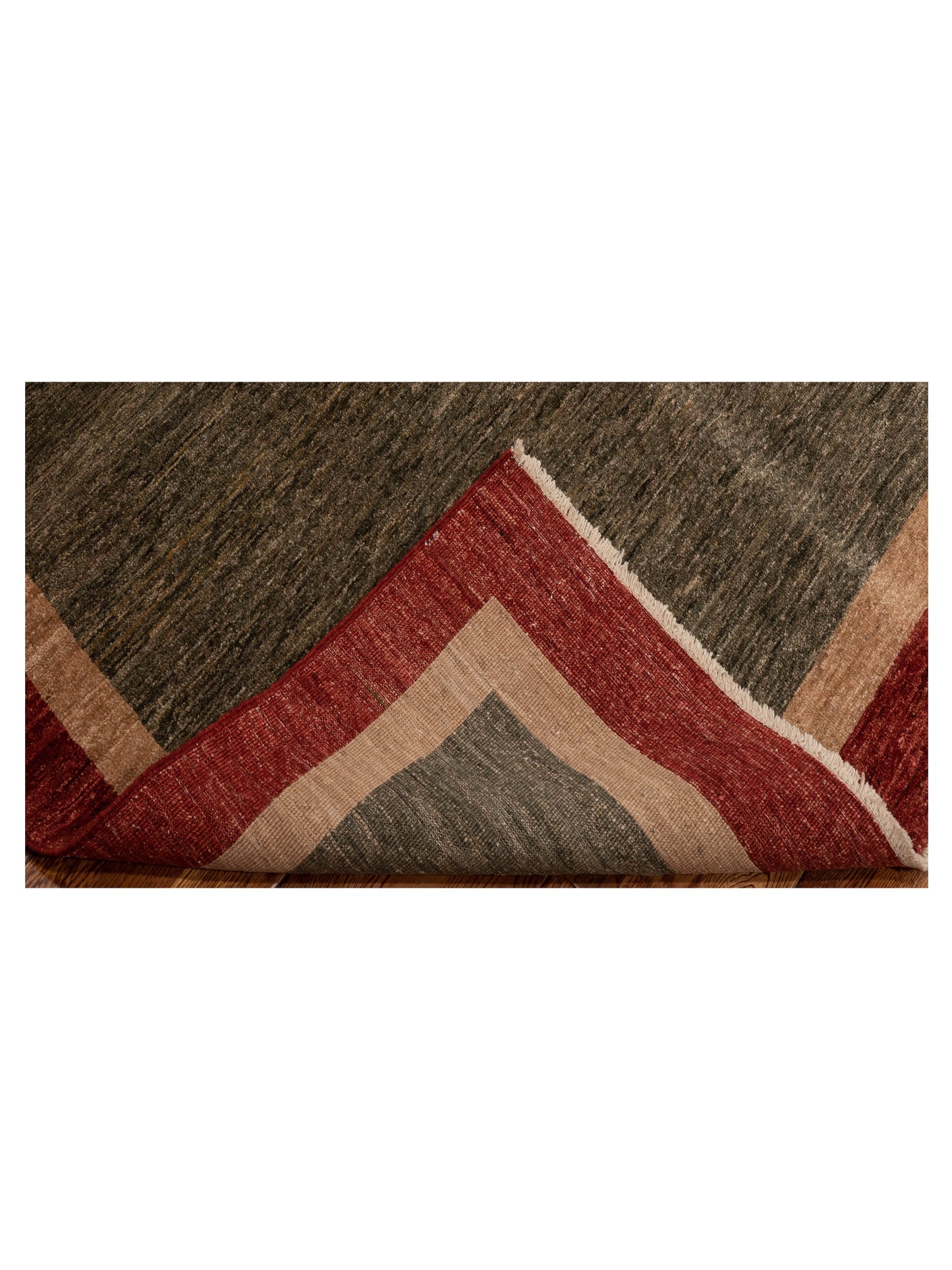 Bahar 92903 Brown Gold 6.3x8.6 Hand Knotted Rug
