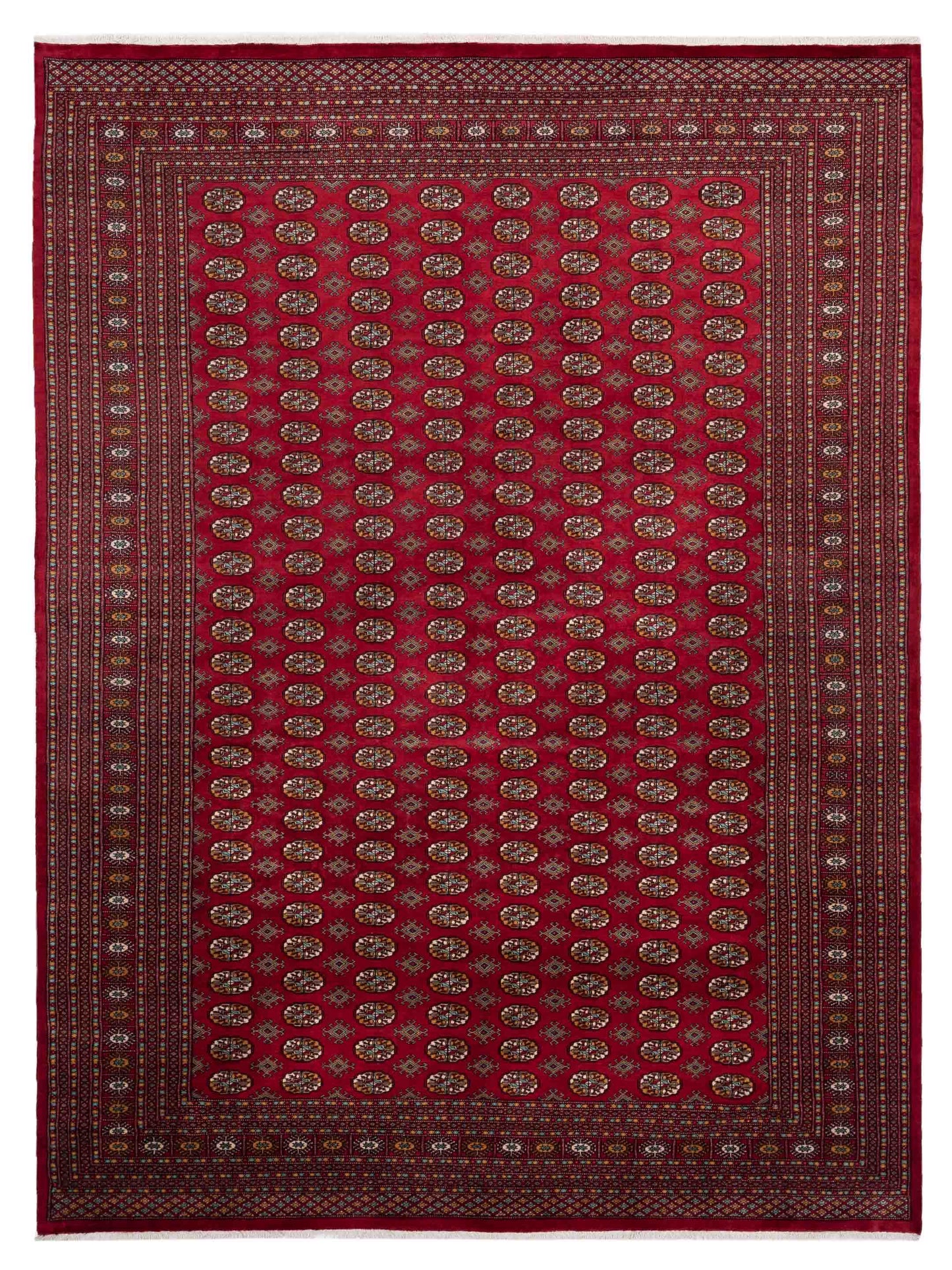 Nomad Bokhara  Red Red Traditional