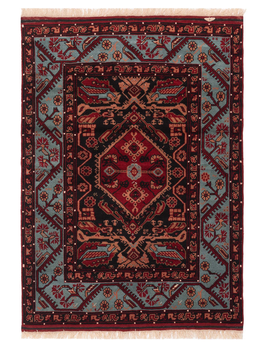 Pasha Turkish Shirwan  Black Blue Traditional