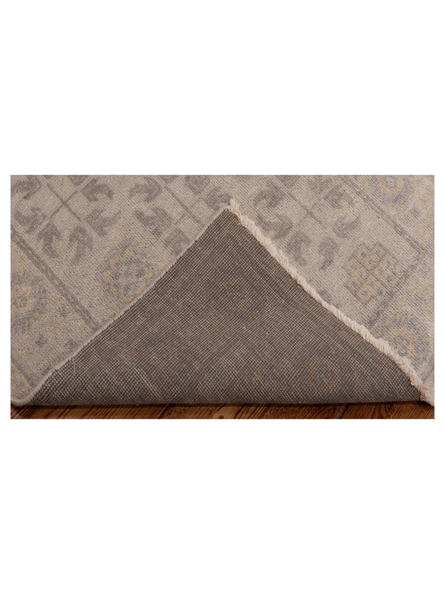 Evren 123482 Silver 2.6x7.11 Hand Knotted Rug