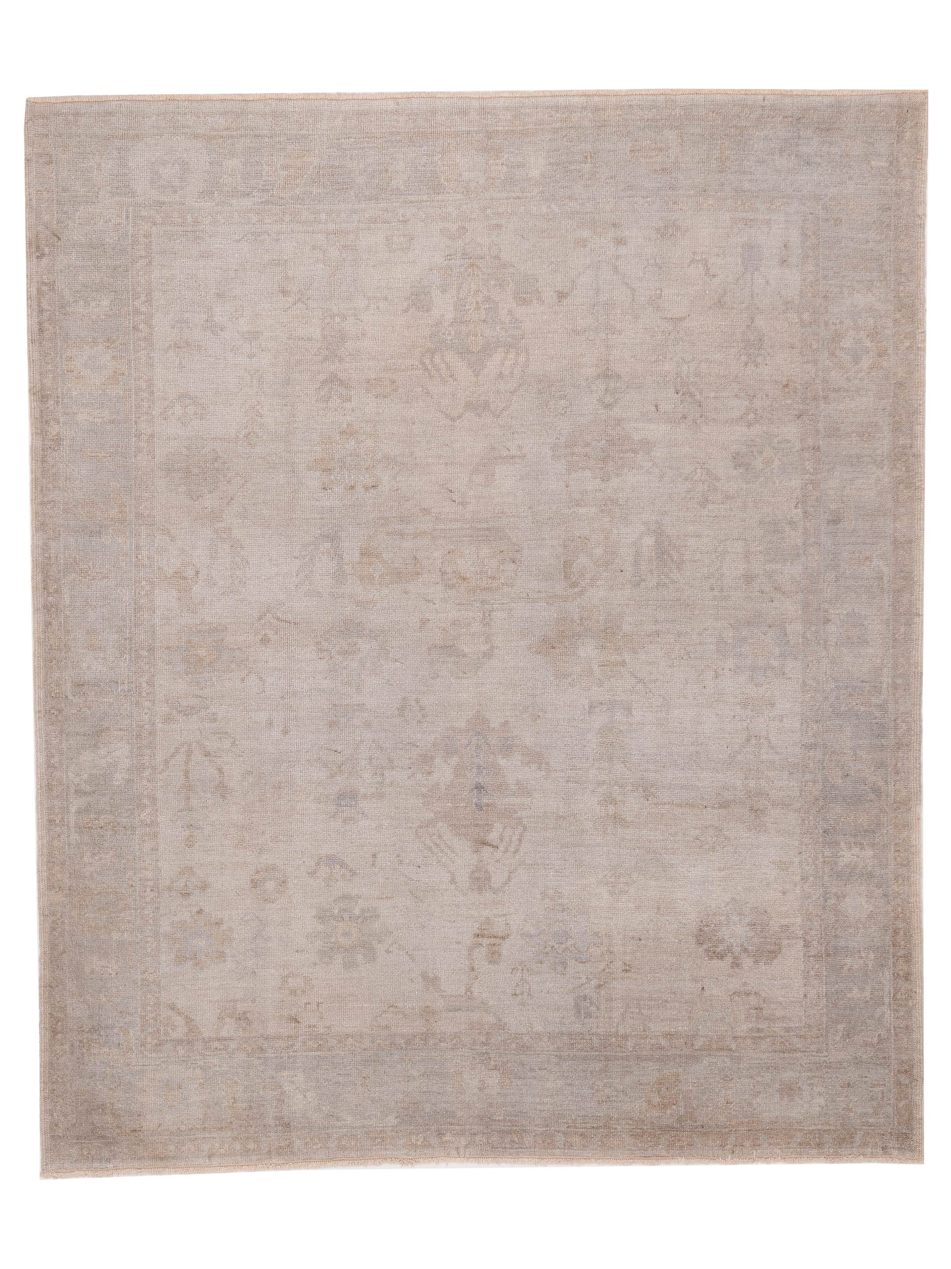 Anadol Angora Oushak  Beige Gray Traditional