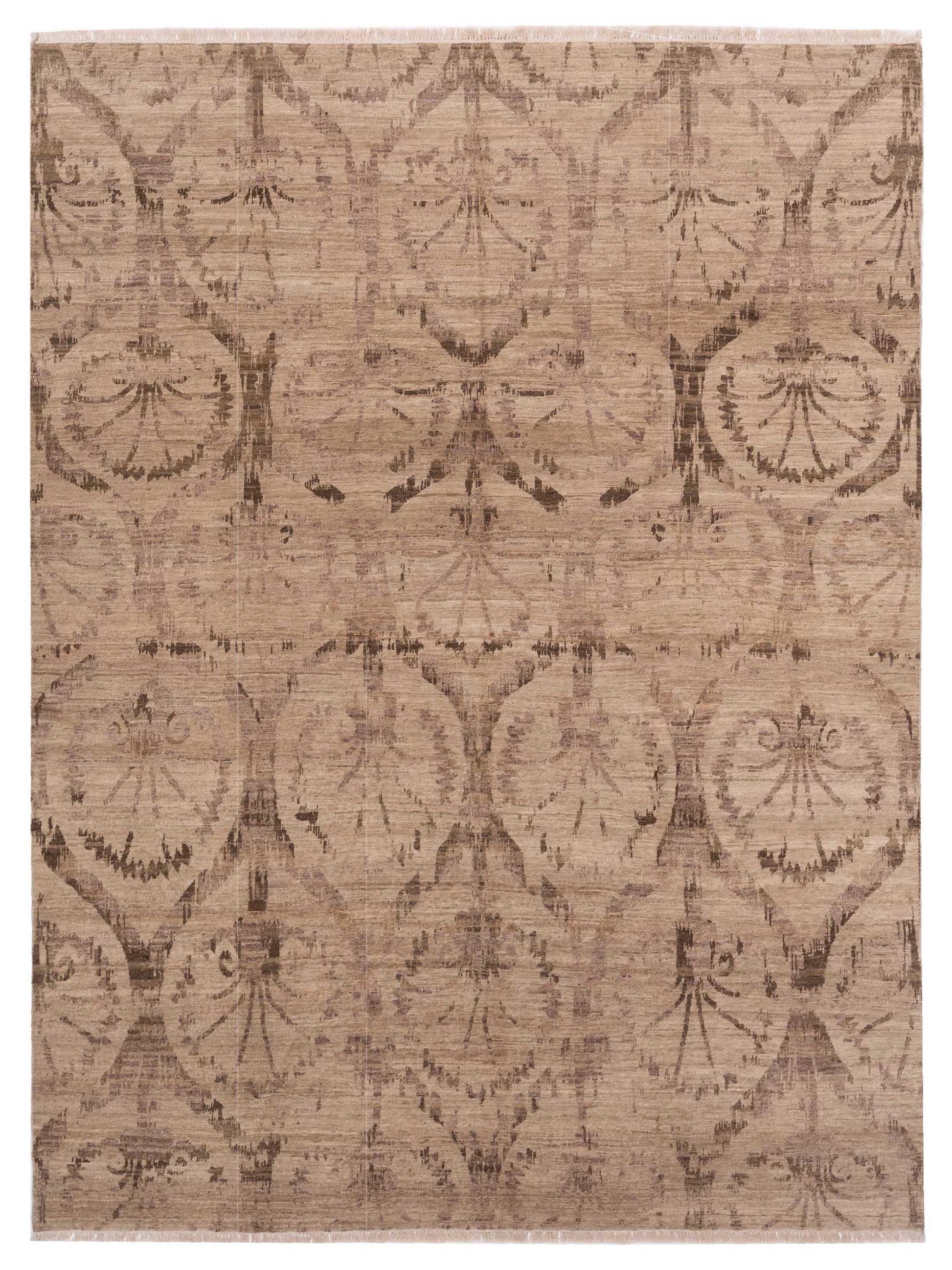 Siena Tibetino  Beige Brown Contemporary 