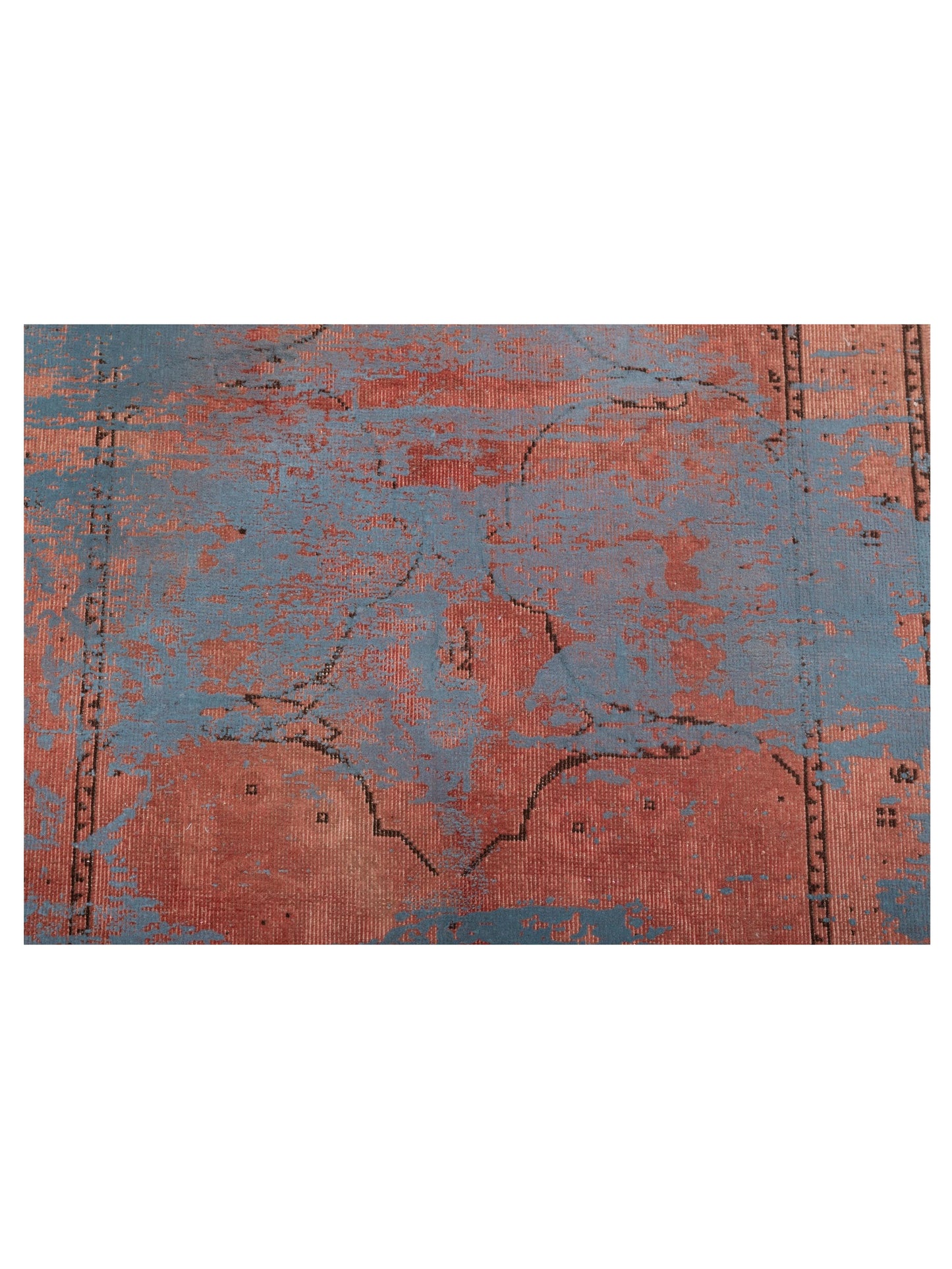 Vintage 107351 Pink 2.10x96 Hand Knotted Rug
