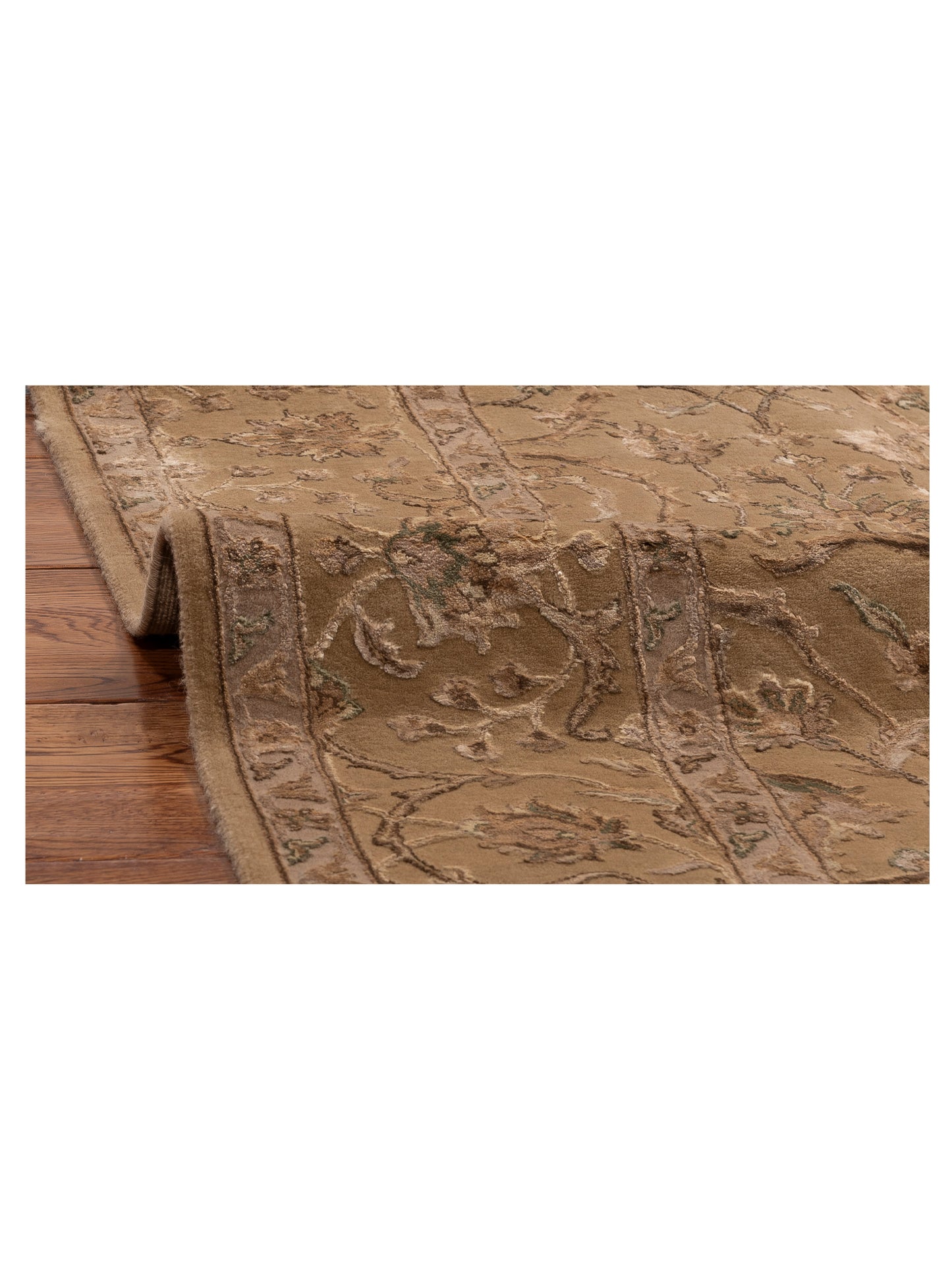 Imperial 118926 Gold Gold 5.8x7.11 Hand Knotted Rug