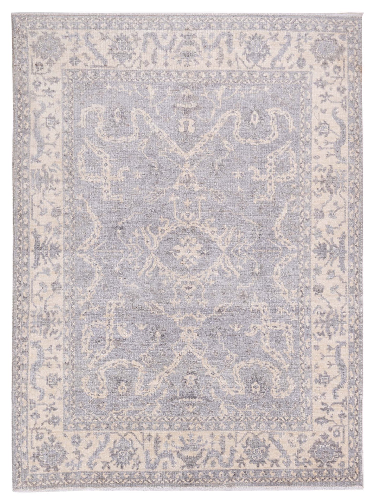 Pasha Anadol Oushak  Gray Ivory Traditional