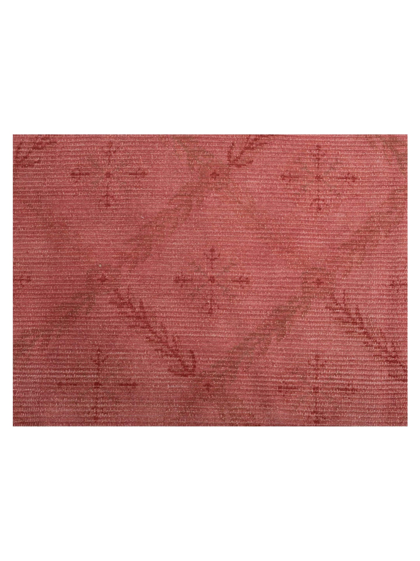 Vintage 107394 Pink 9.2x11.10 Hand Knotted Rug