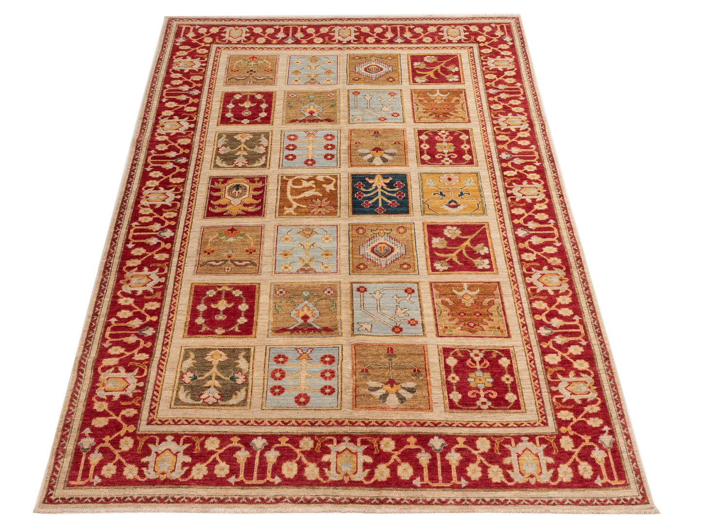 Sultan 119986 Multi 6.6x9.6 Hand Knotted Rug