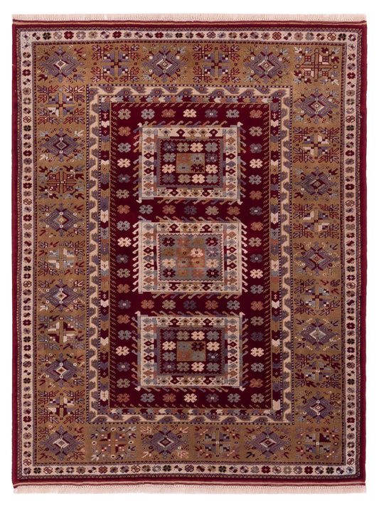 Pasha Turkish Shirwan  Red Gold Traditional