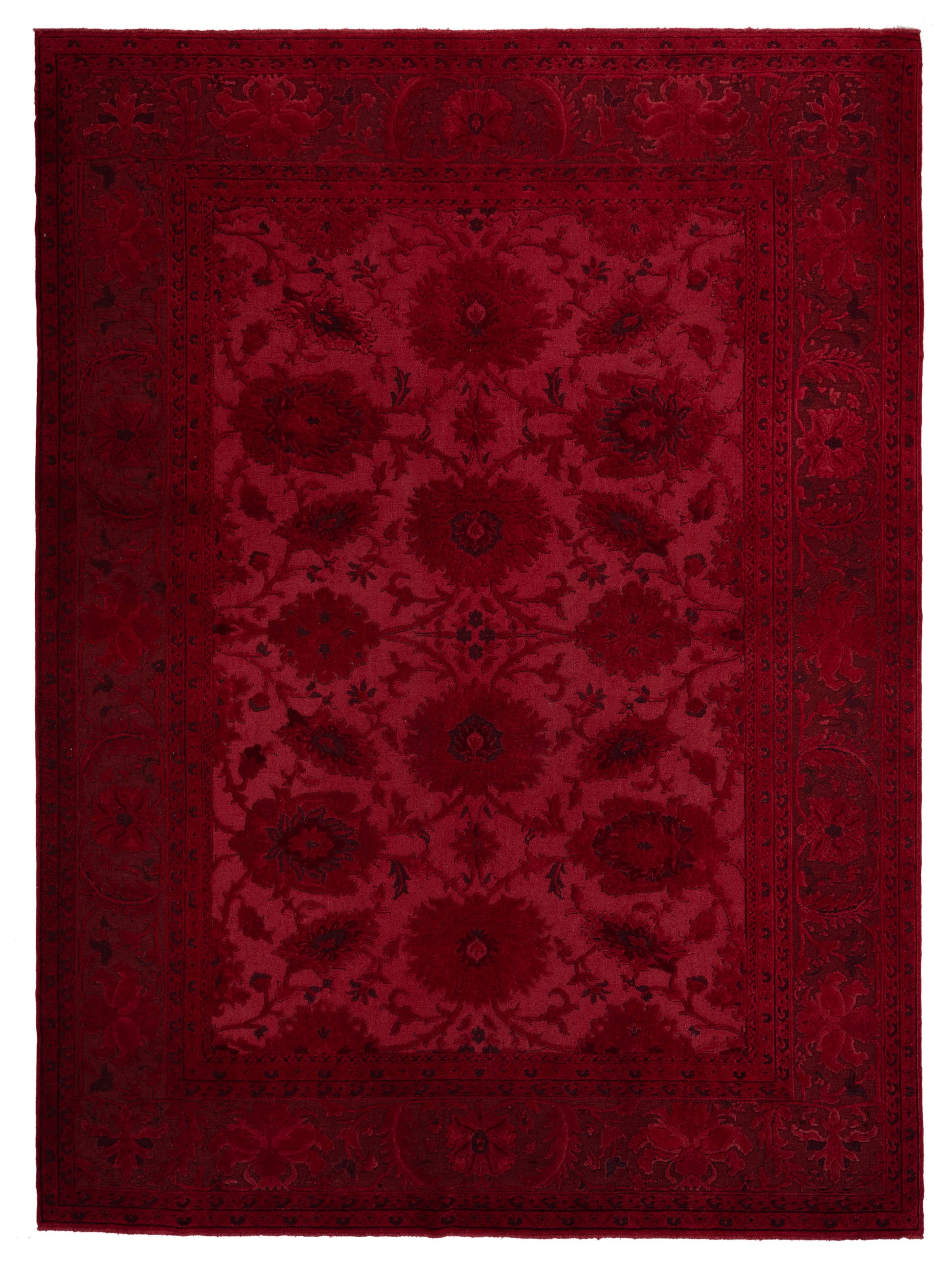 Pasha Vintage  Red  Contemporary