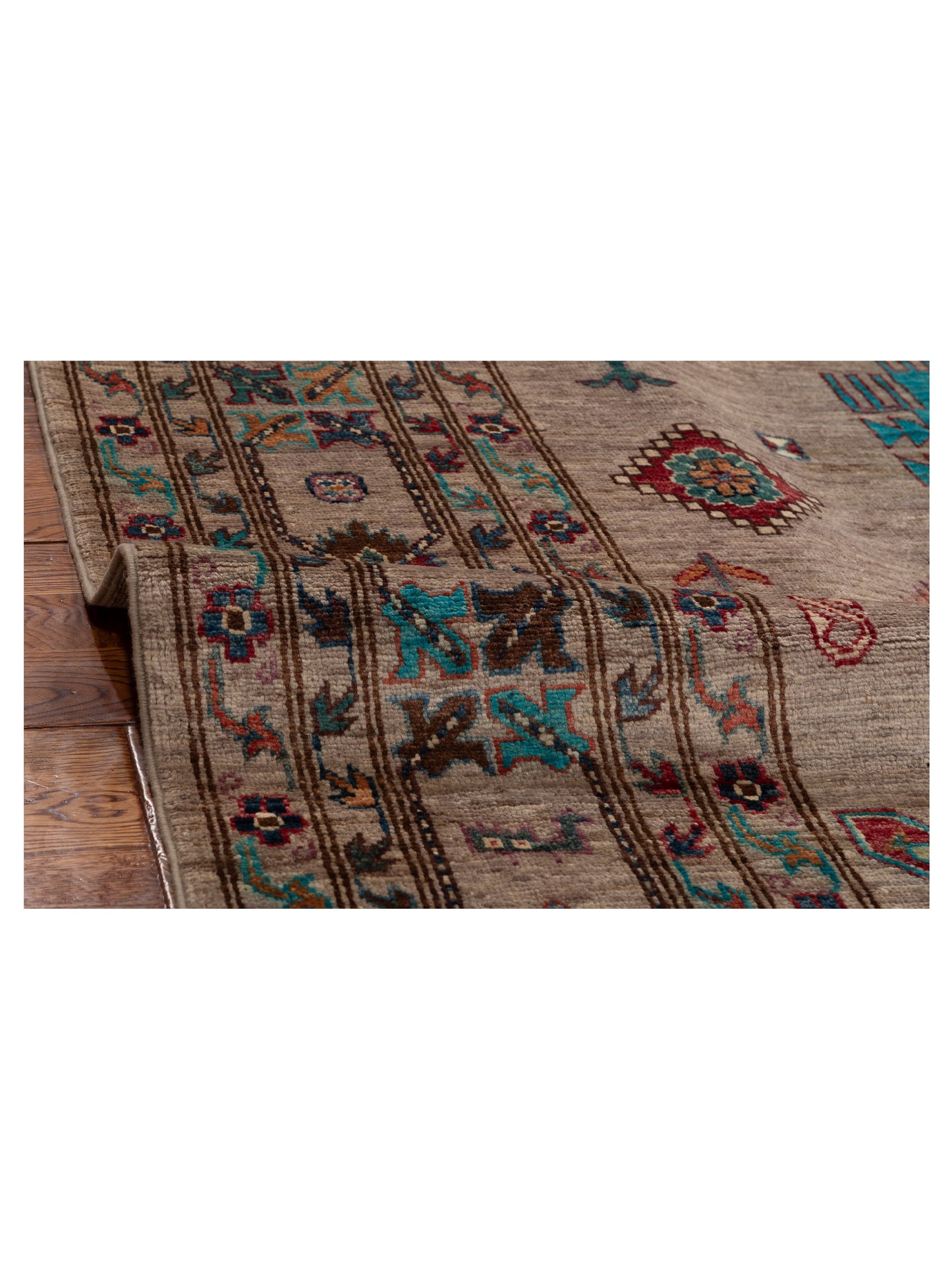 Sultan 152306 Multi Multi 8.10x11.8 Hand Knotted Rug