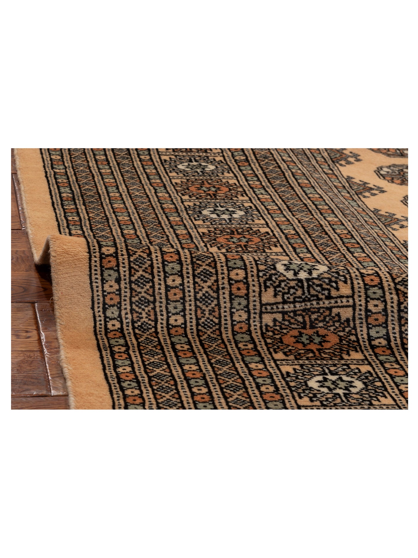 Bokhara 151457 Beige Beige 10x13.9 Hand Knotted Rug