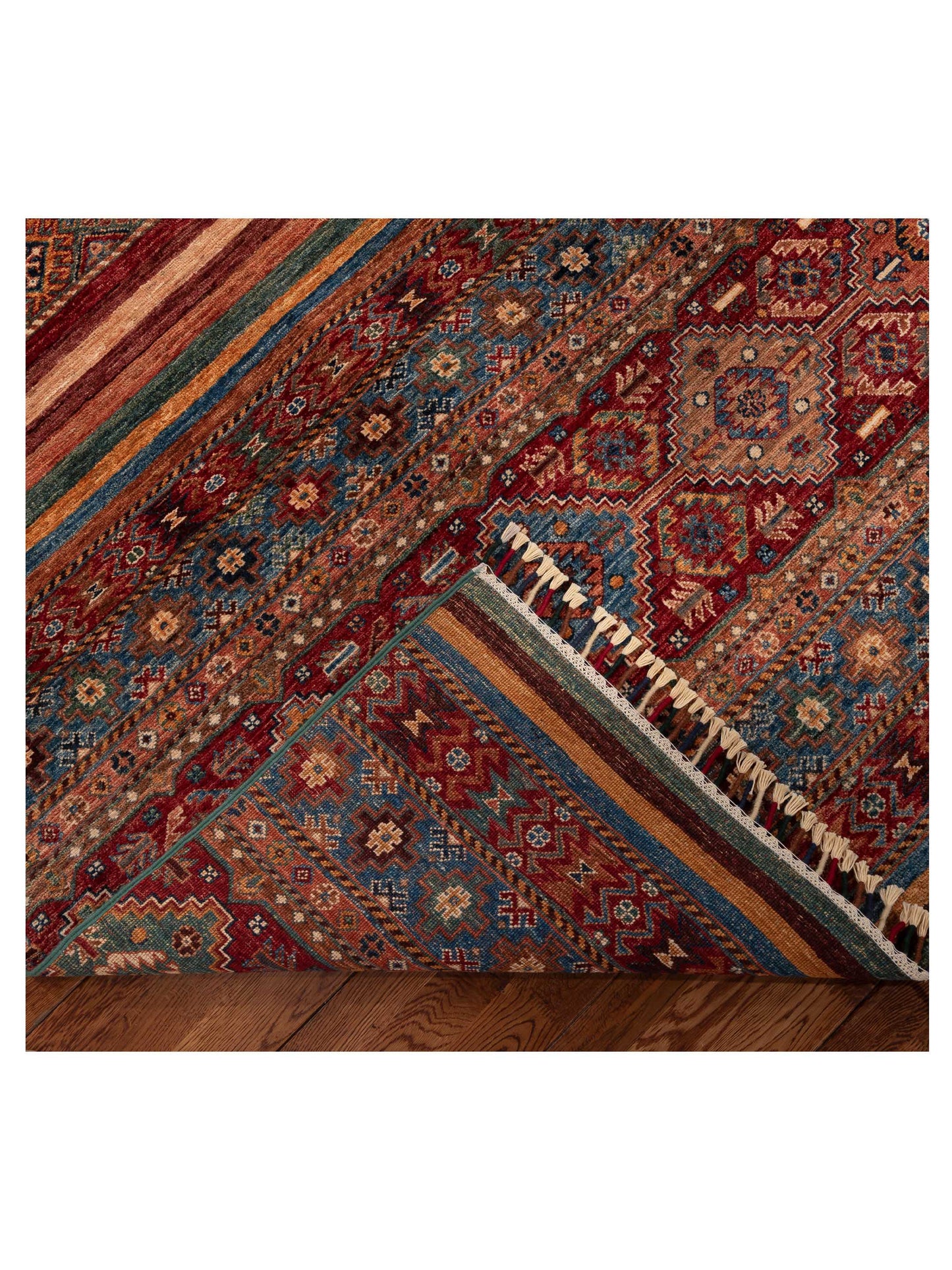 Horosan 152796 Multi Multi 8.8x11.11 Hand Knotted Rug