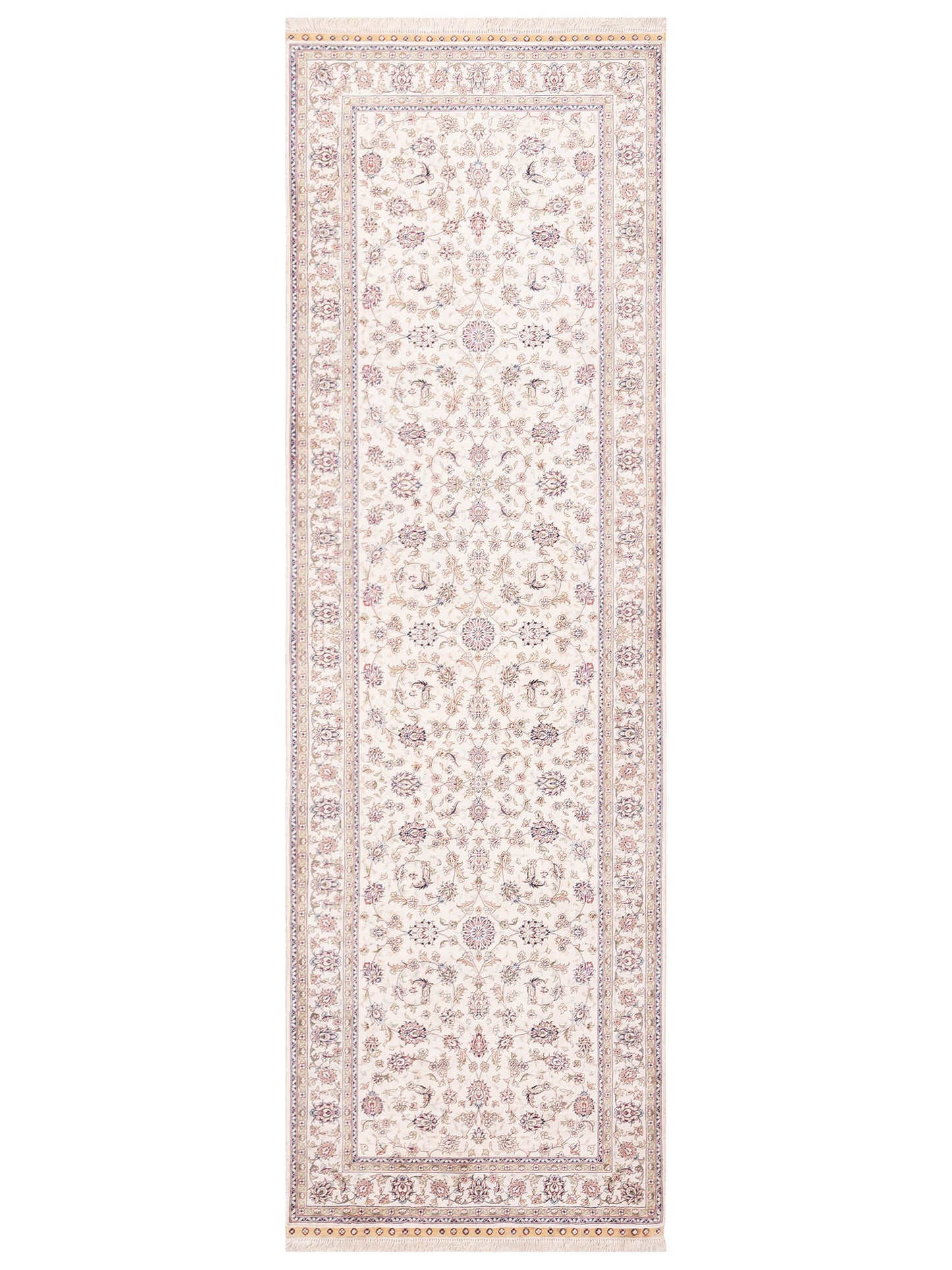 Pasha Pure Silk  Ivory Ivory Traditional