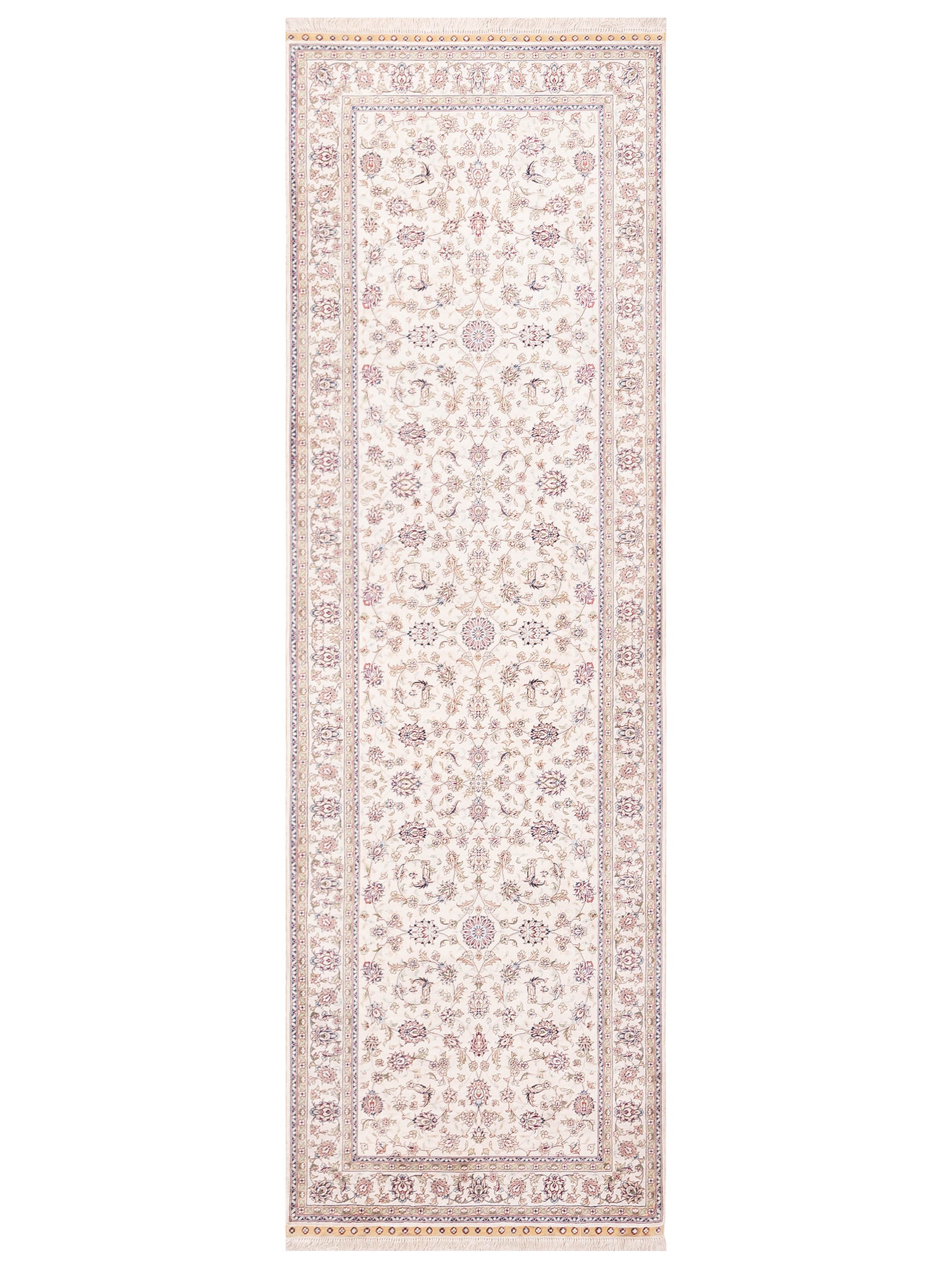 Pasha Pure Silk  Ivory Ivory Traditional