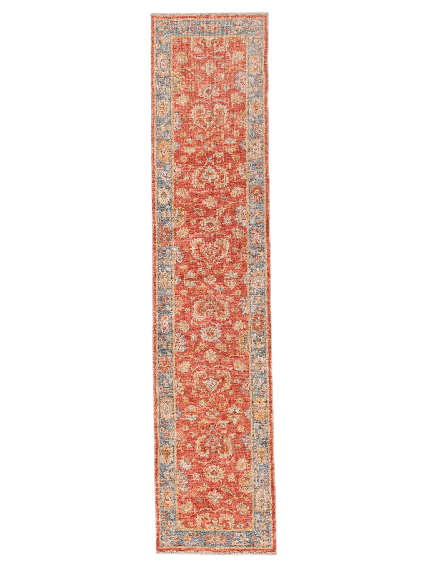 Anadol Angora Oushak  Red Blue Traditional