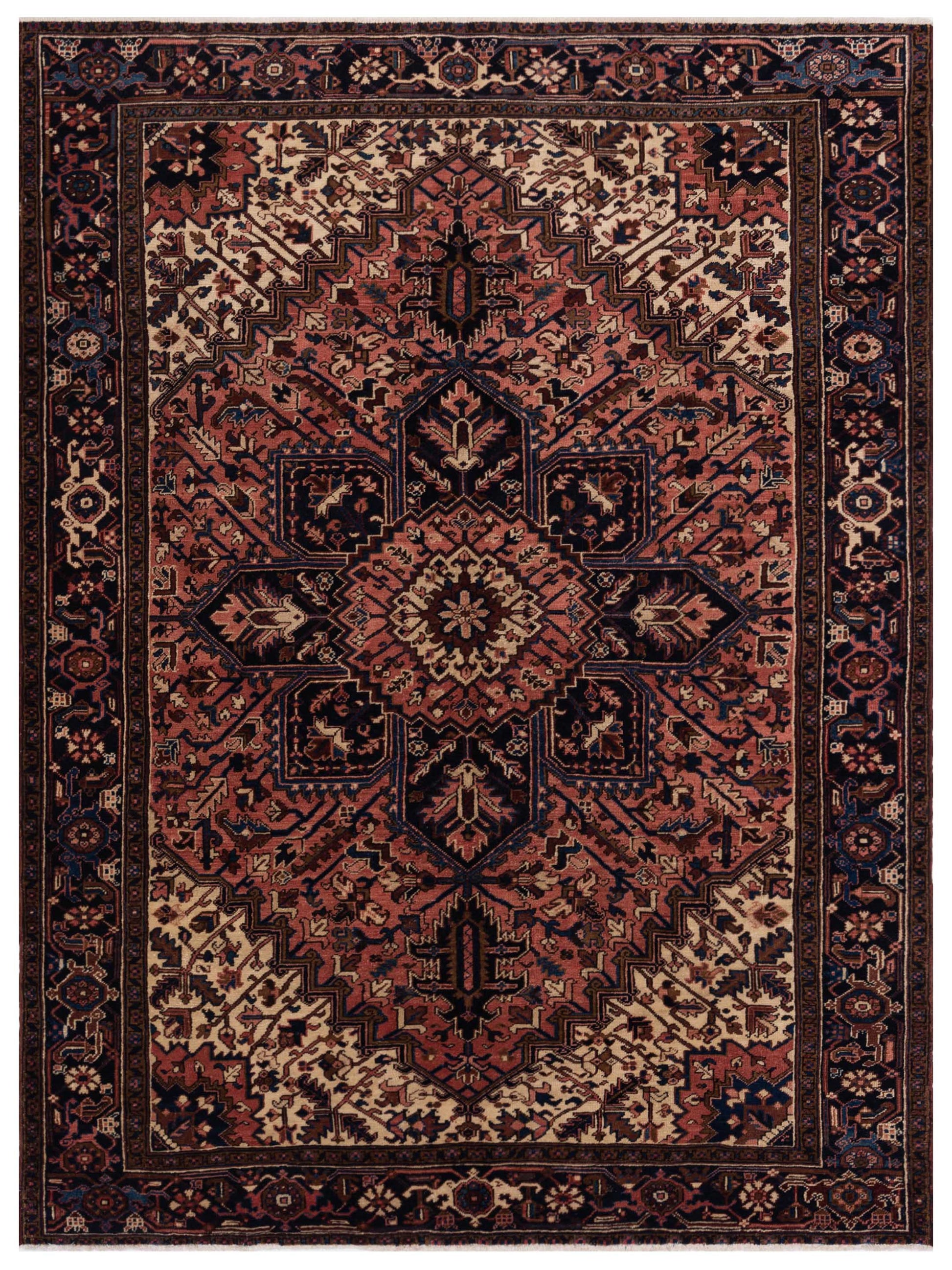 Pasha Persian  Brick Brown Traditional