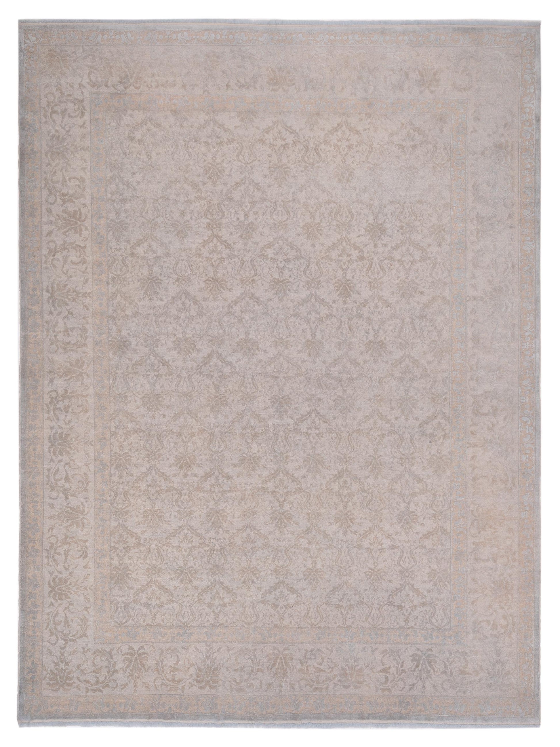 Pasha Color Bouquet  Silver Gray Transitional