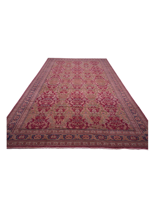 Pasha Antique Loom  Red Blue Traditional
