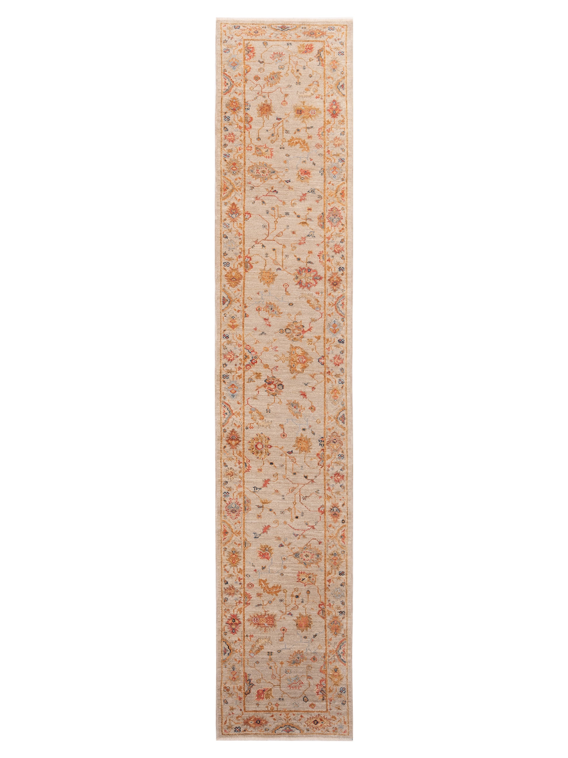 Anadol Angora Oushak  Ivory Ivory Traditional