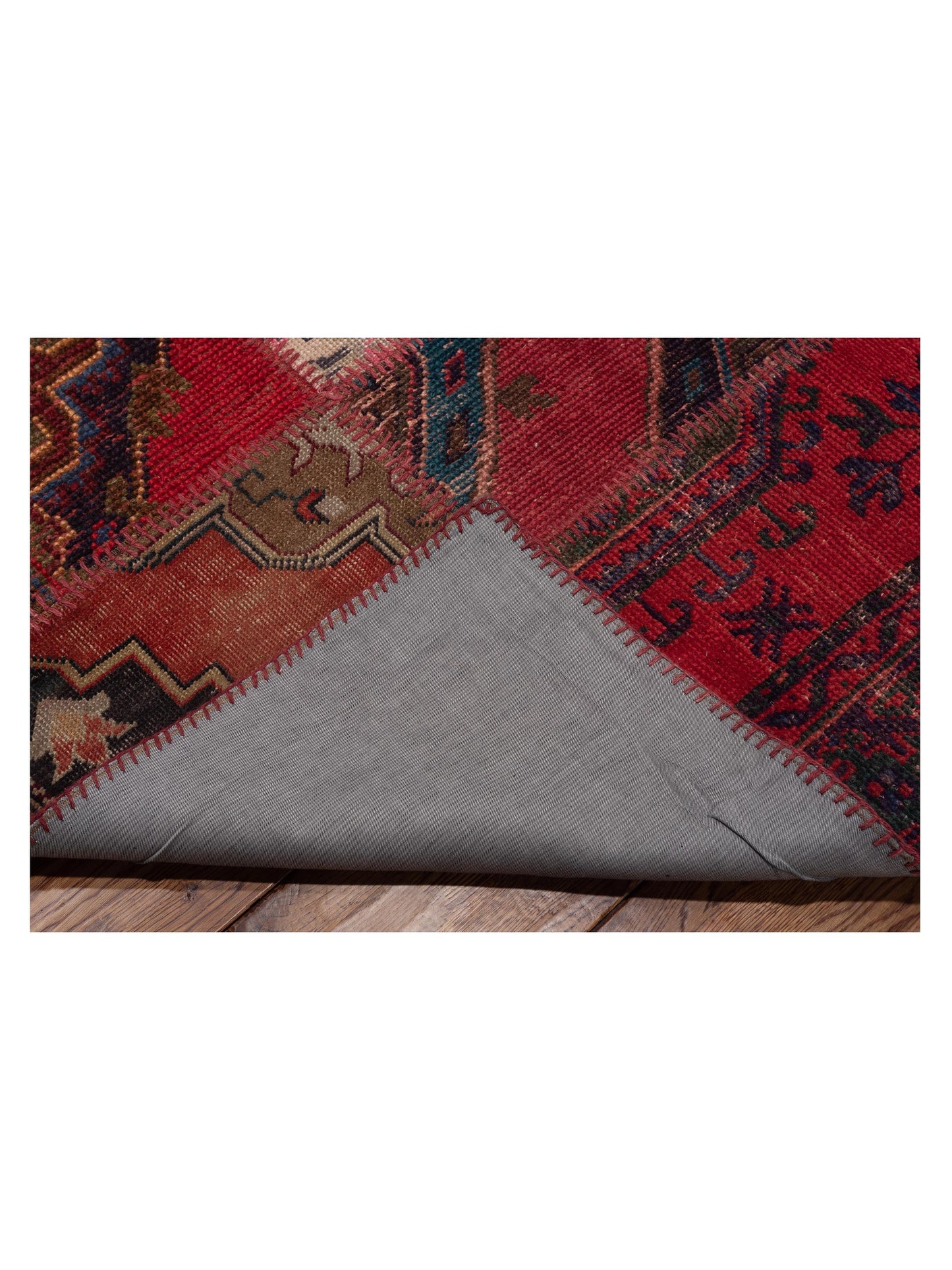 Turkish Vestige Patchwork 146050 Multi 10x13.11 Hand Knotted Rug