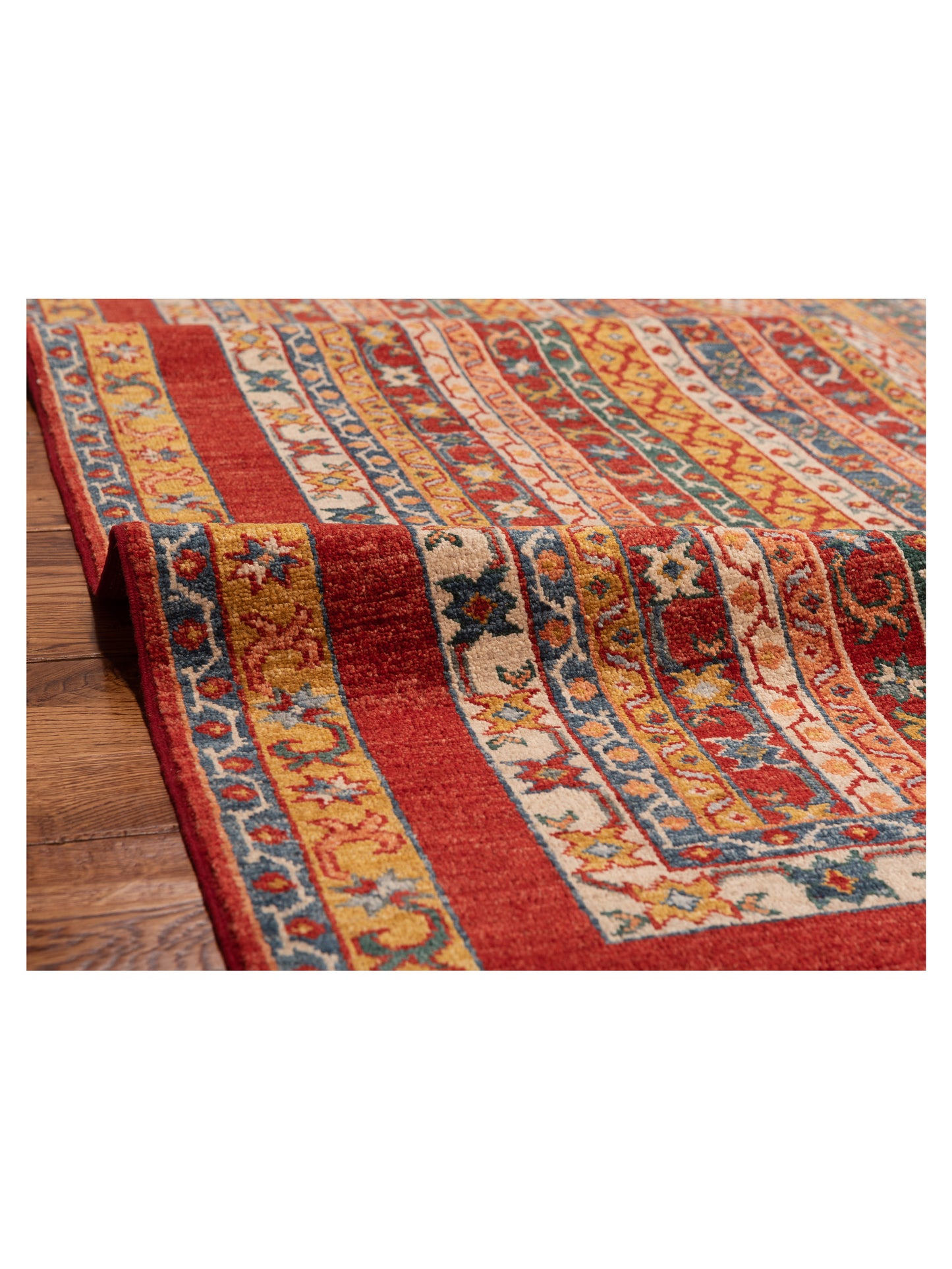 Shawl 148894 Multi Multi 4.1x5.10 Hand Knotted Rug