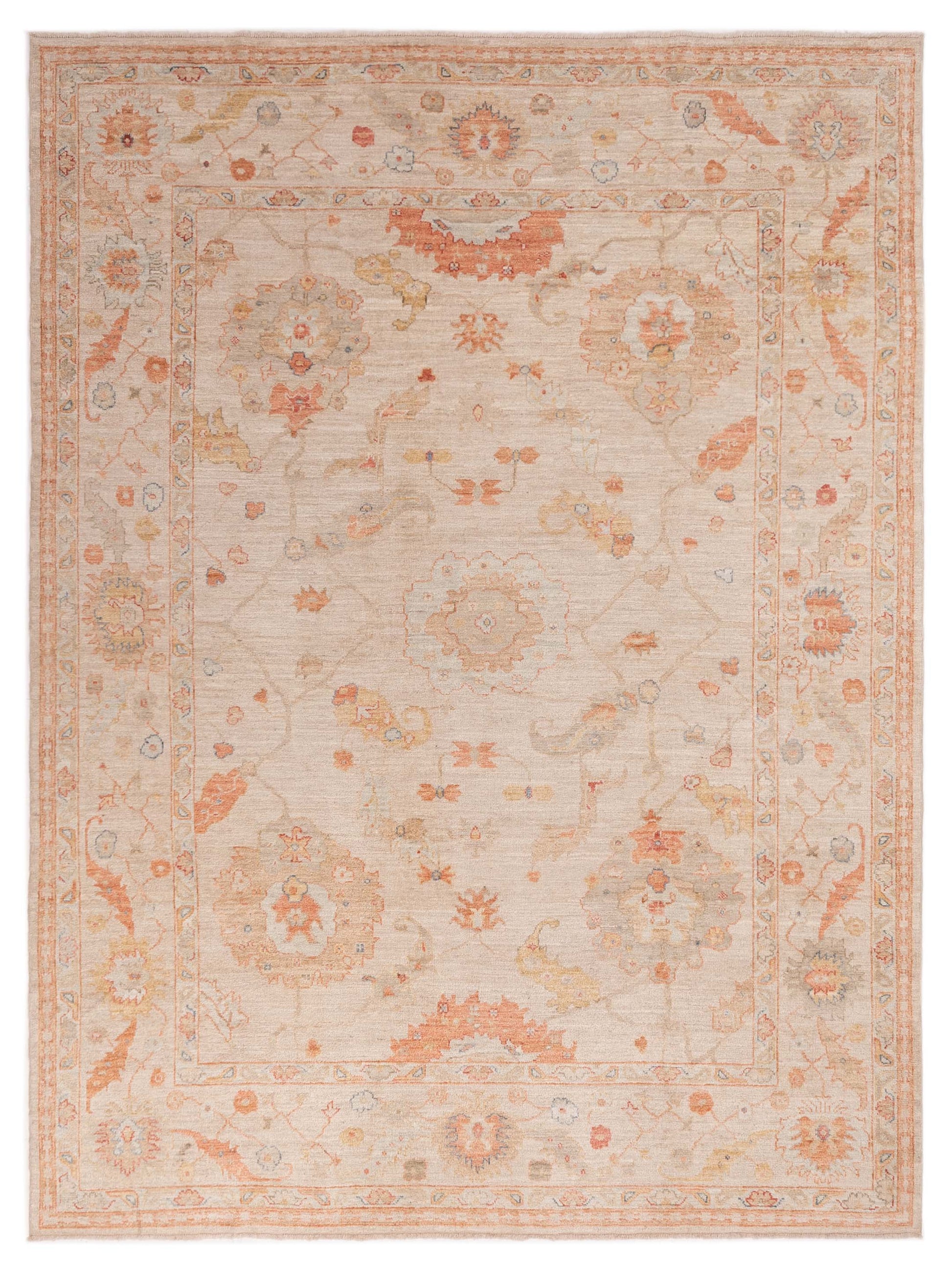 Anadol Angora Oushak  Beige Beige Traditional