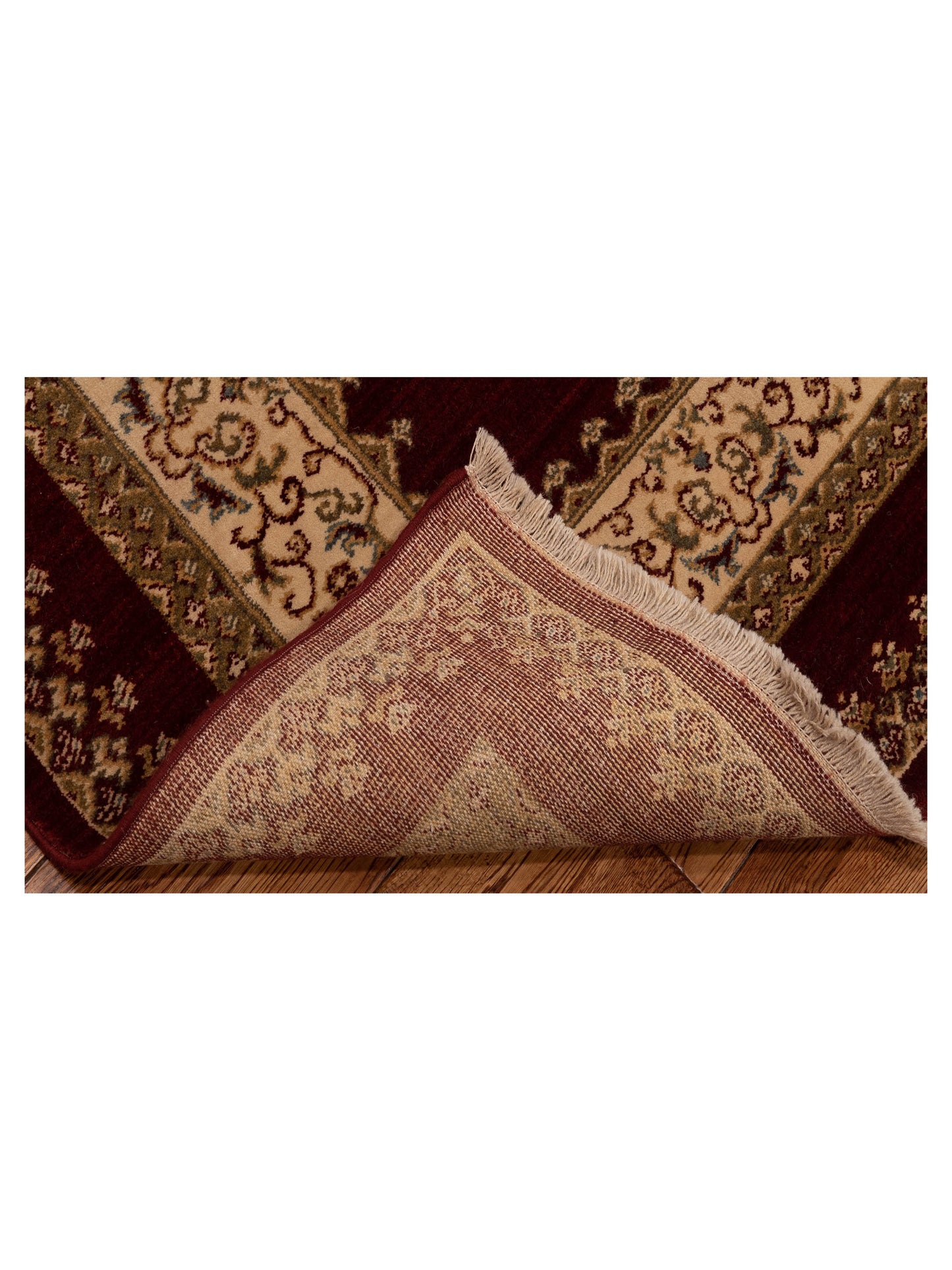 Alara 146338 Red Red 4x5.3 Machine Made Rug