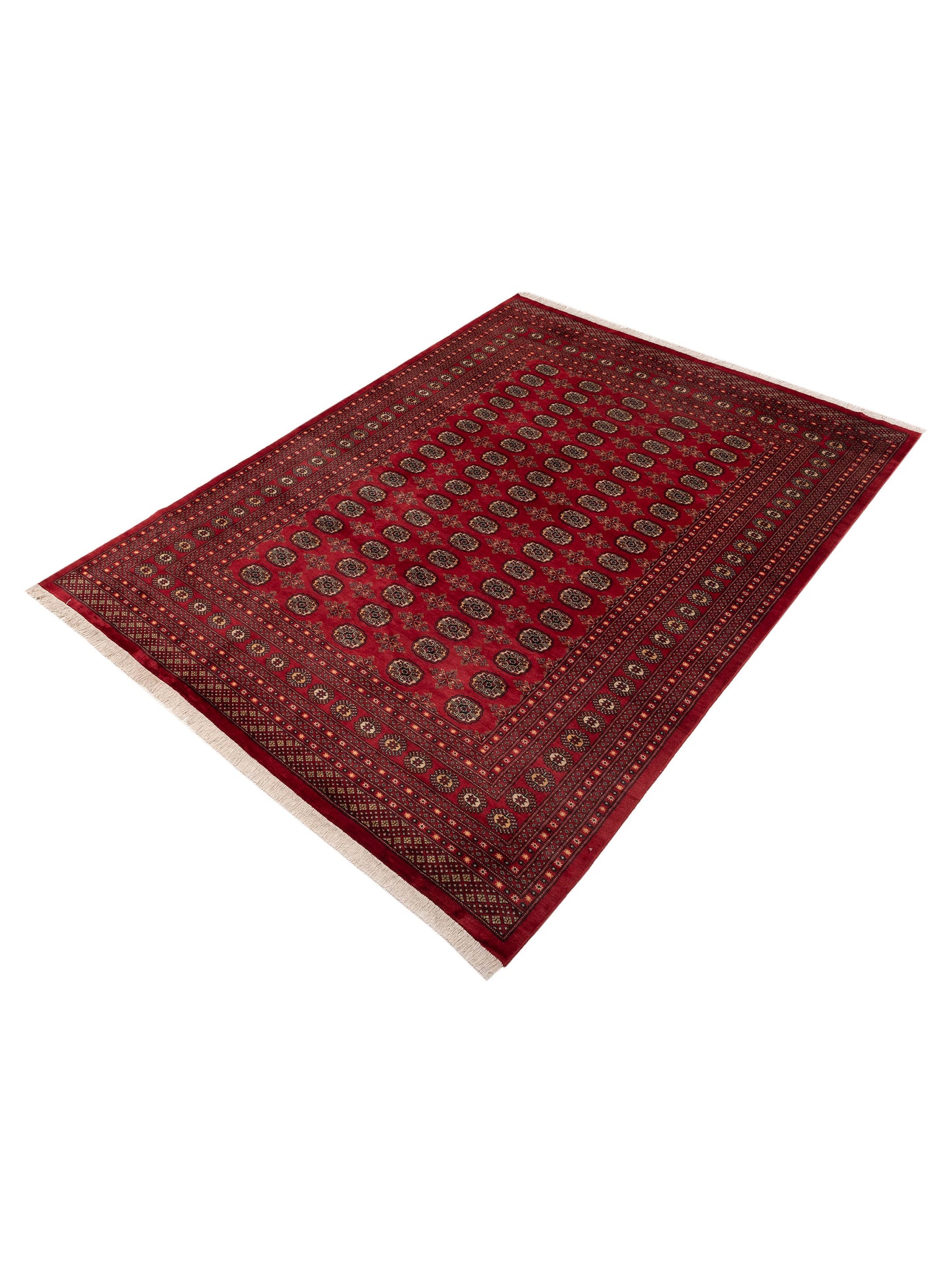 Bokhara 151612 Red Red 8.3x10.10 Hand Knotted Rug