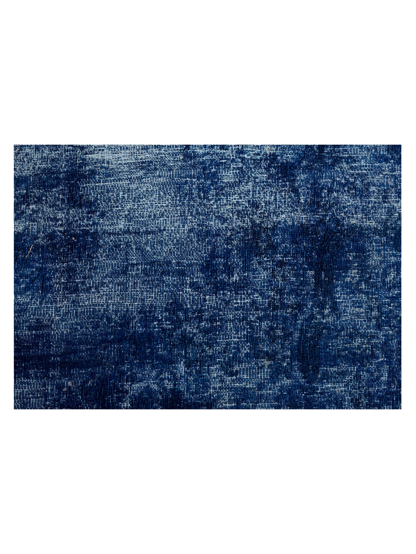 Vintage 133169 Dark Blue 9.7x13.5 Hand Knotted Rug