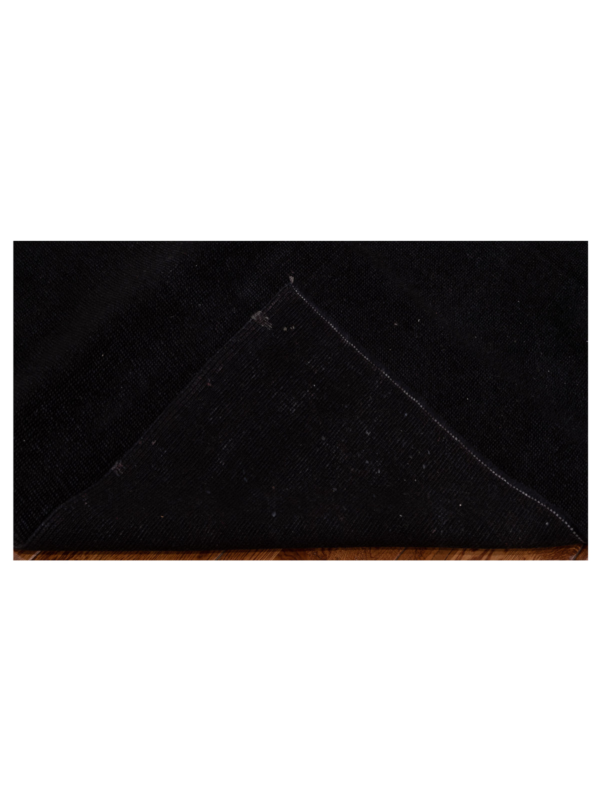Vintage 75103 Black 6.10x7.10 Hand Knotted Rug