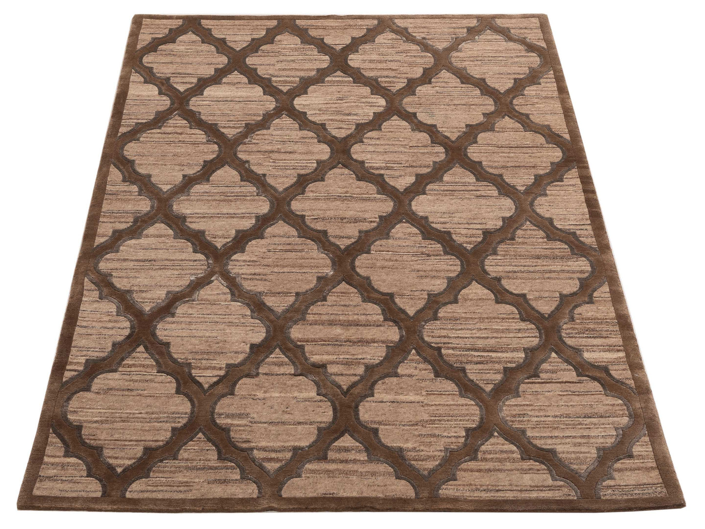 Tibetino 999971 Beige 5x8 Hand Knotted Rug