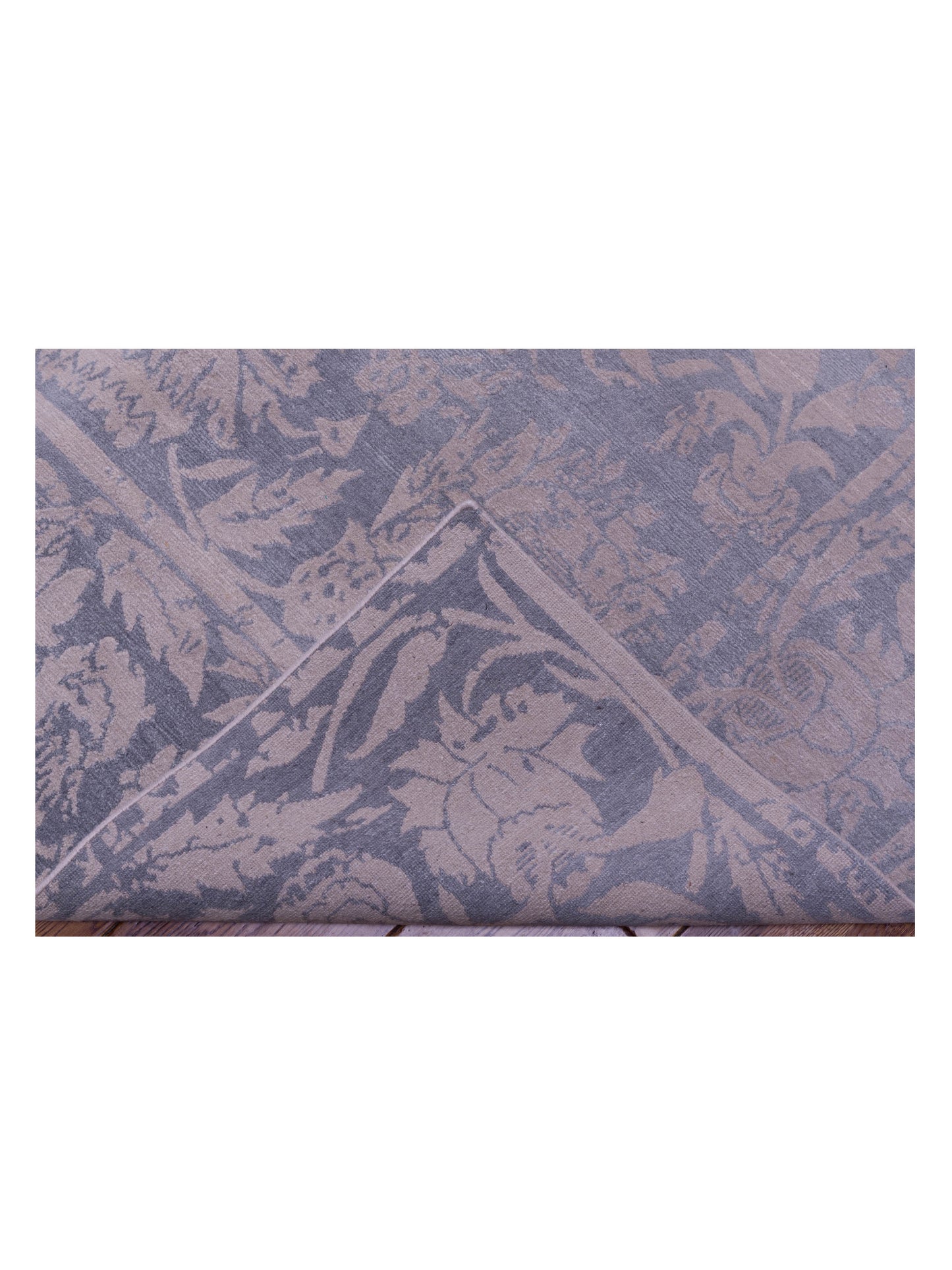 Nepalese 104156 Gray 9x12 Hand Knotted Rug