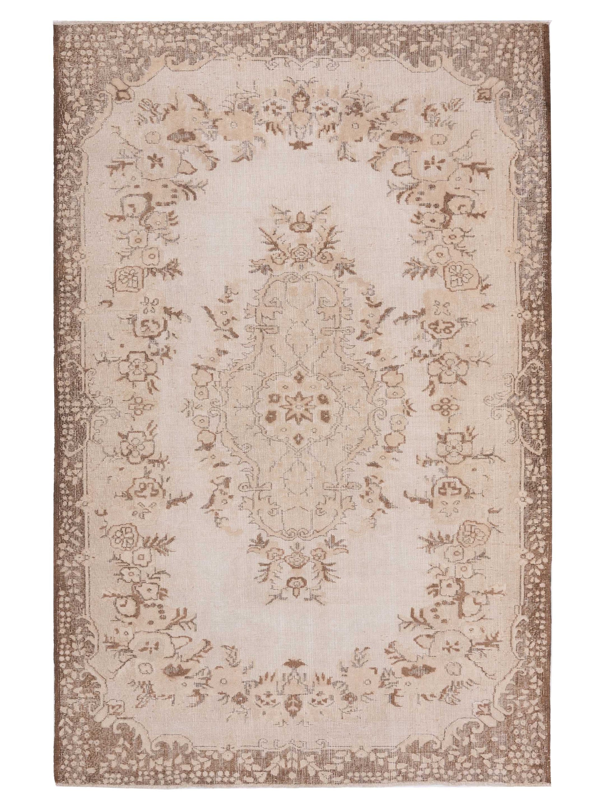 Pasha Vintage  Beige Brown Contemporary