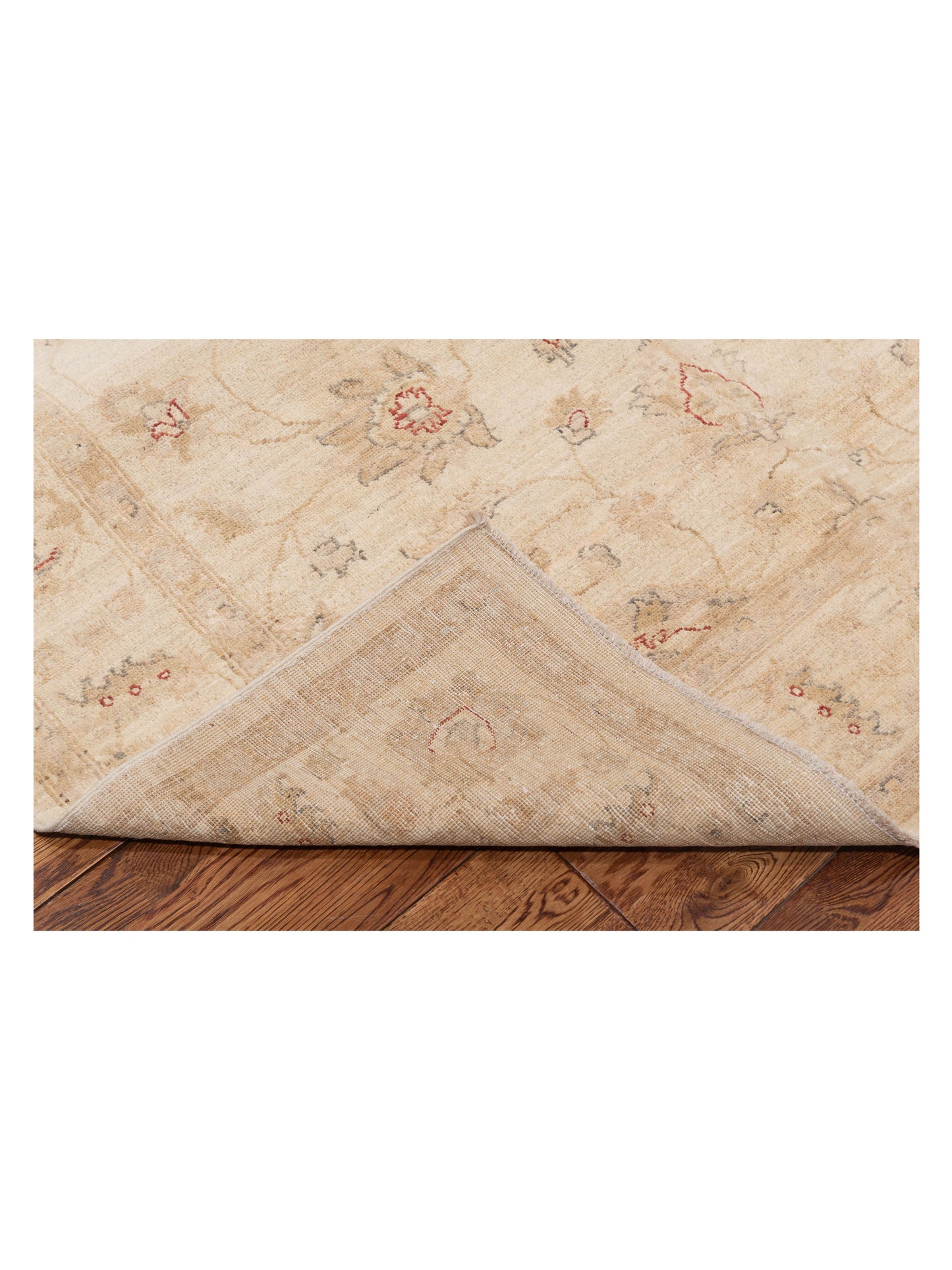Sultan 119014 Ivory Ivory 5.1x6.8 Hand Knotted Rug