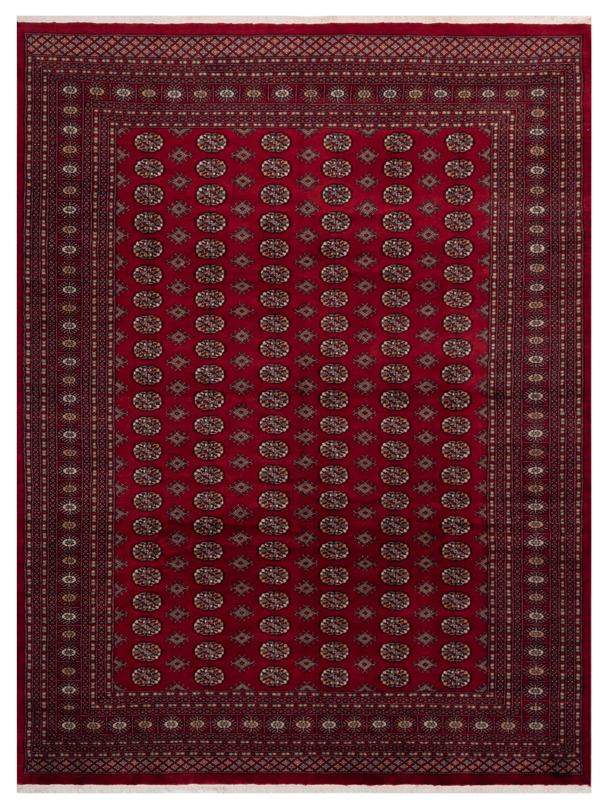 Nomad Bokhara  Red Red Traditional