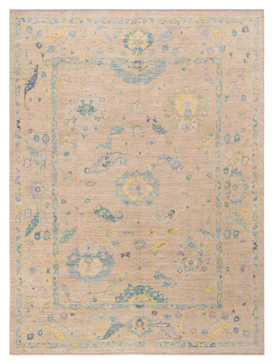 Anadol Angora Oushak  Beige Beige Traditional