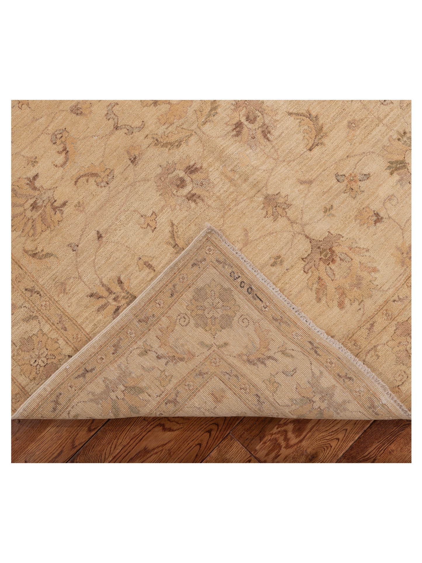 Sultan 119026 Ivory Ivory 4.9x6.4 Hand Knotted Rug