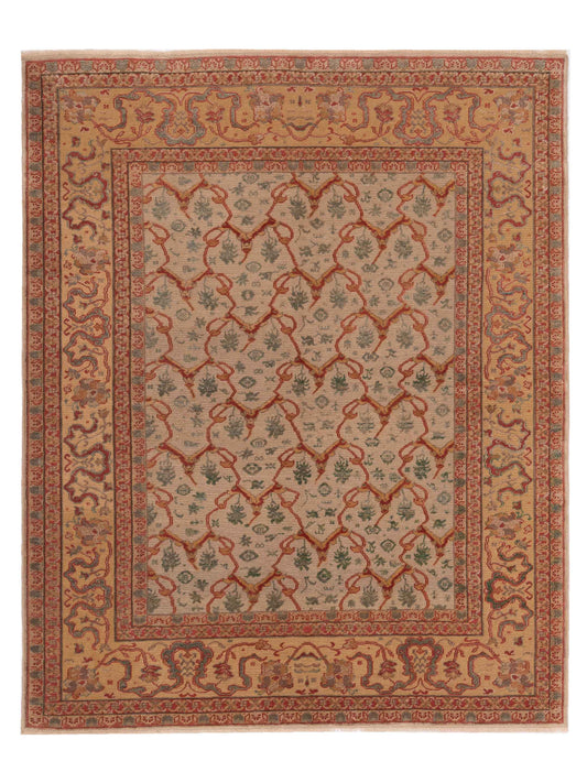 Pasha Antique Loom  Silver Cream Traditional