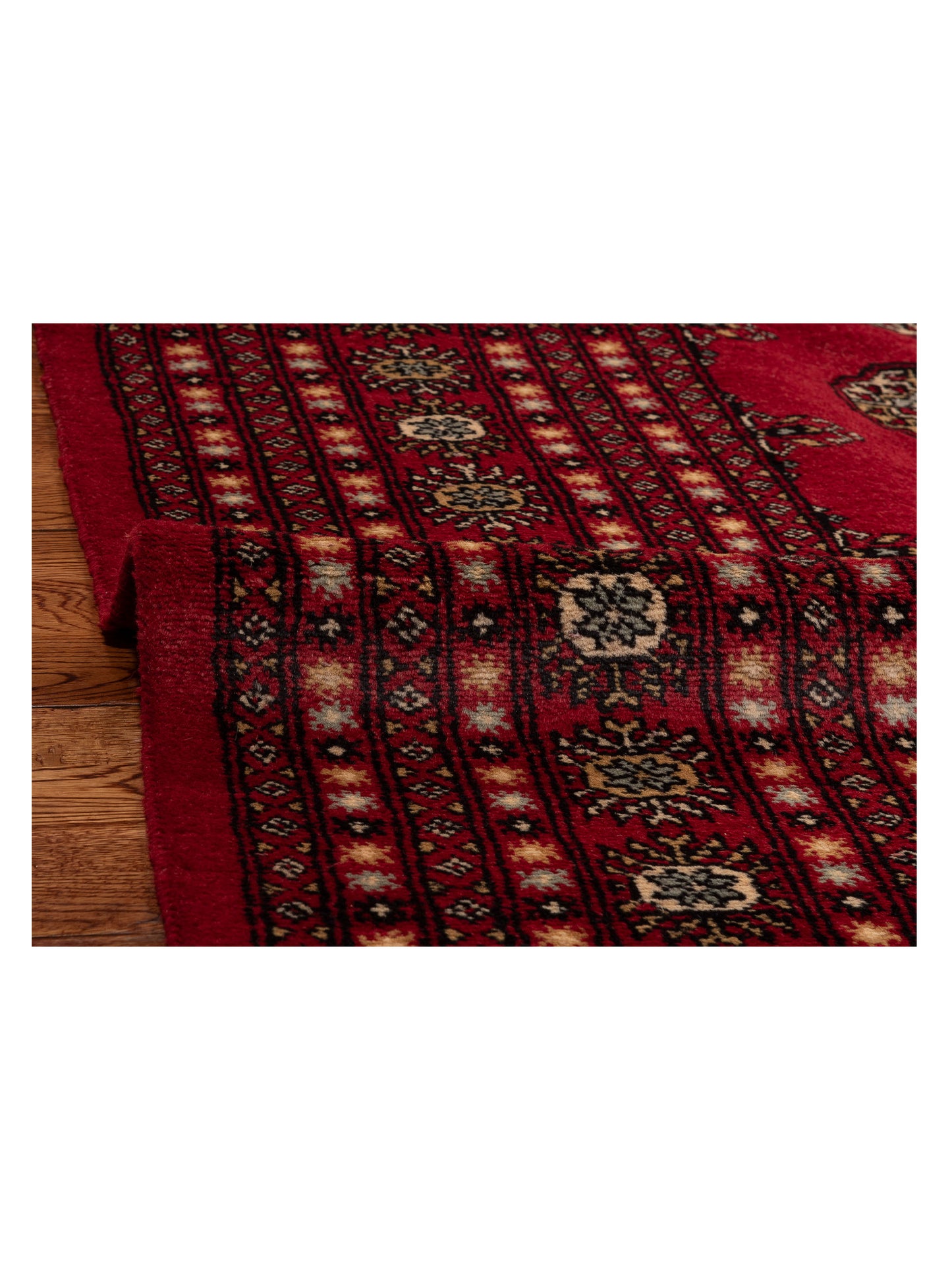 Bokhara 153419 Red Red 9.2x12.6 Hand Knotted Rug