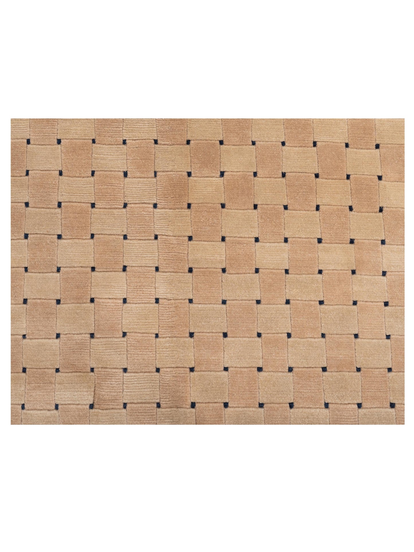 Himalayan 86660 Beige 6x9 Hand Knotted Rug