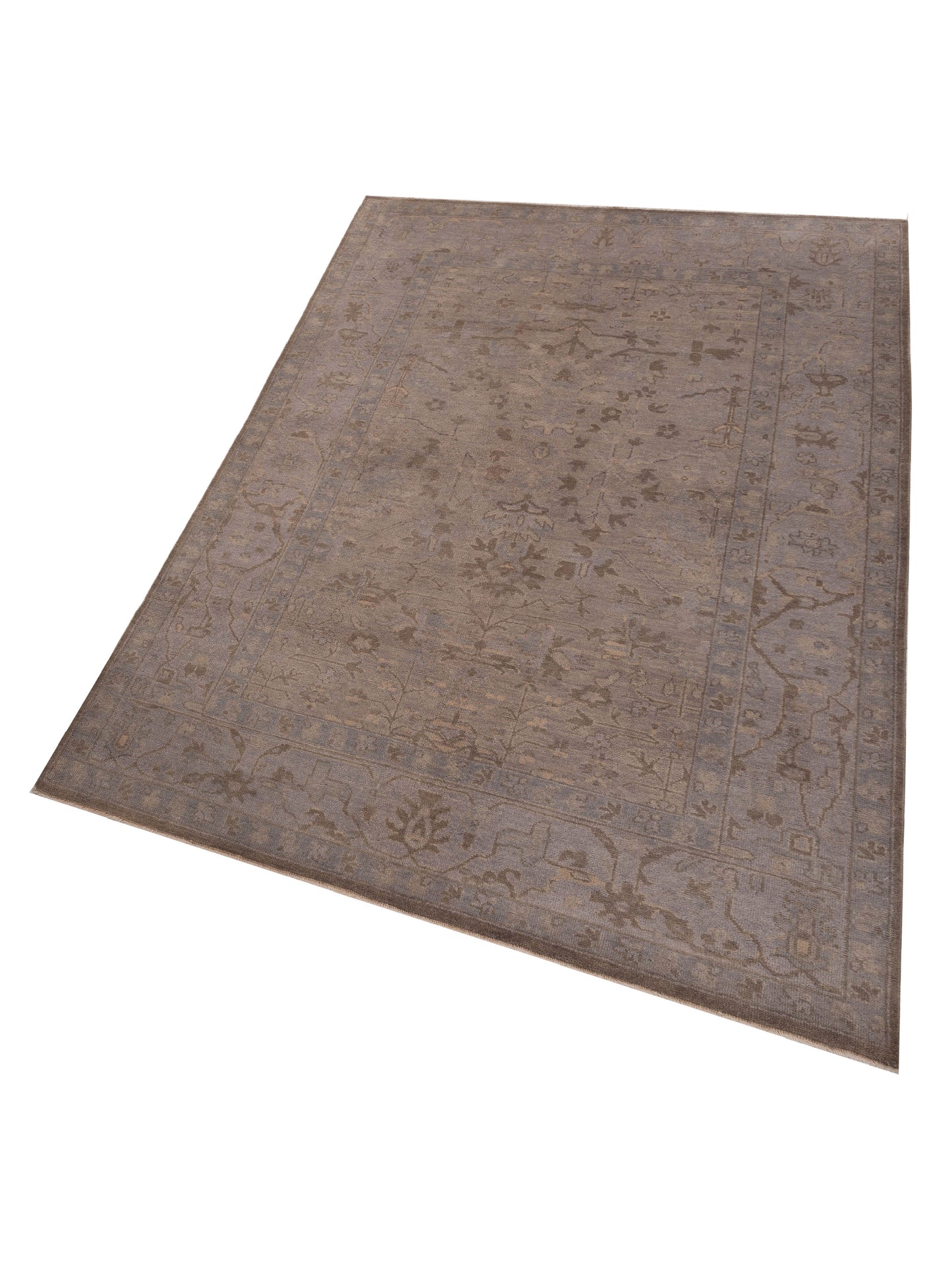 Stella 120425 Gray 6x9 Hand Knotted Rug