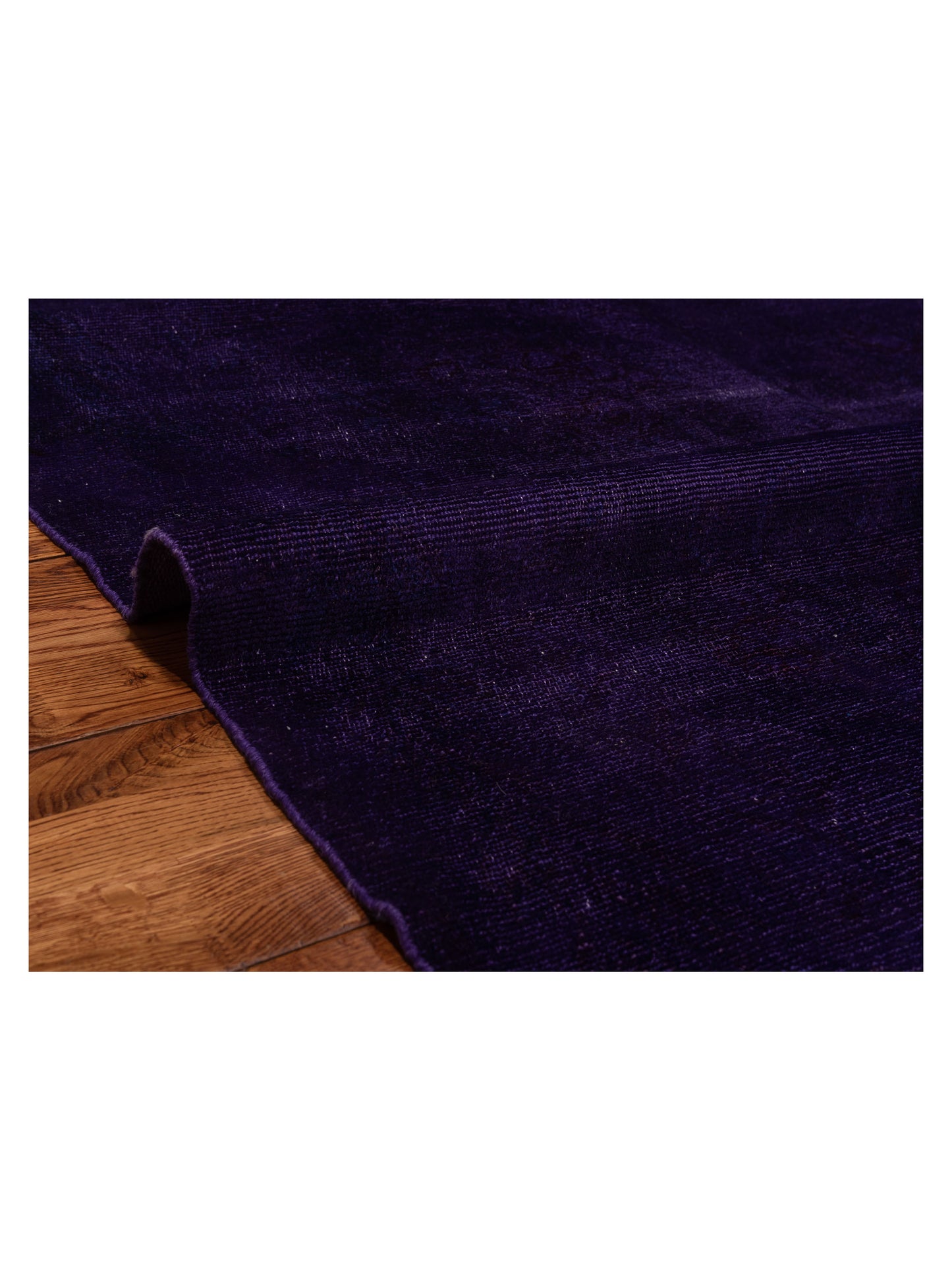 Vintage 107505 Purple 5.1x8 Hand Knotted Rug