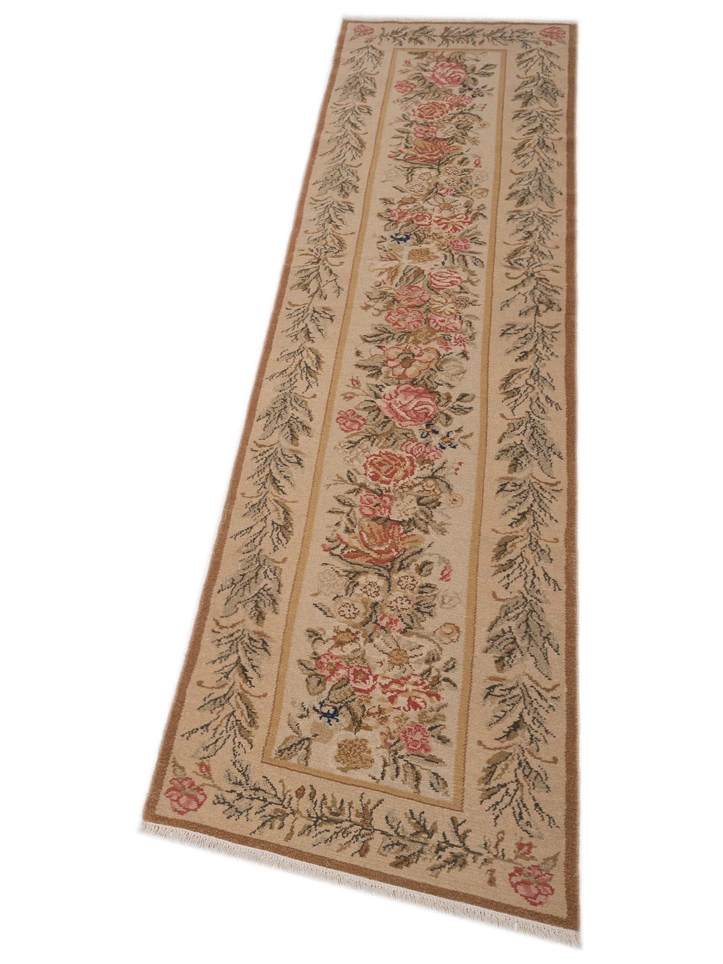 Bouquet 107493 Beige 2.6x9.11 Hand Knotted Rug