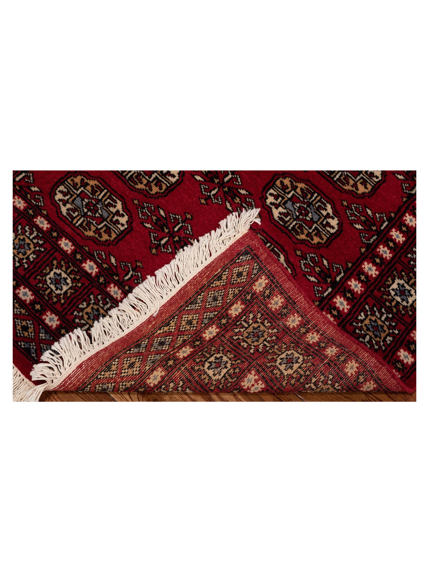 Bokhara 145575 Red Red 3.1x5.1 Hand Knotted Rug