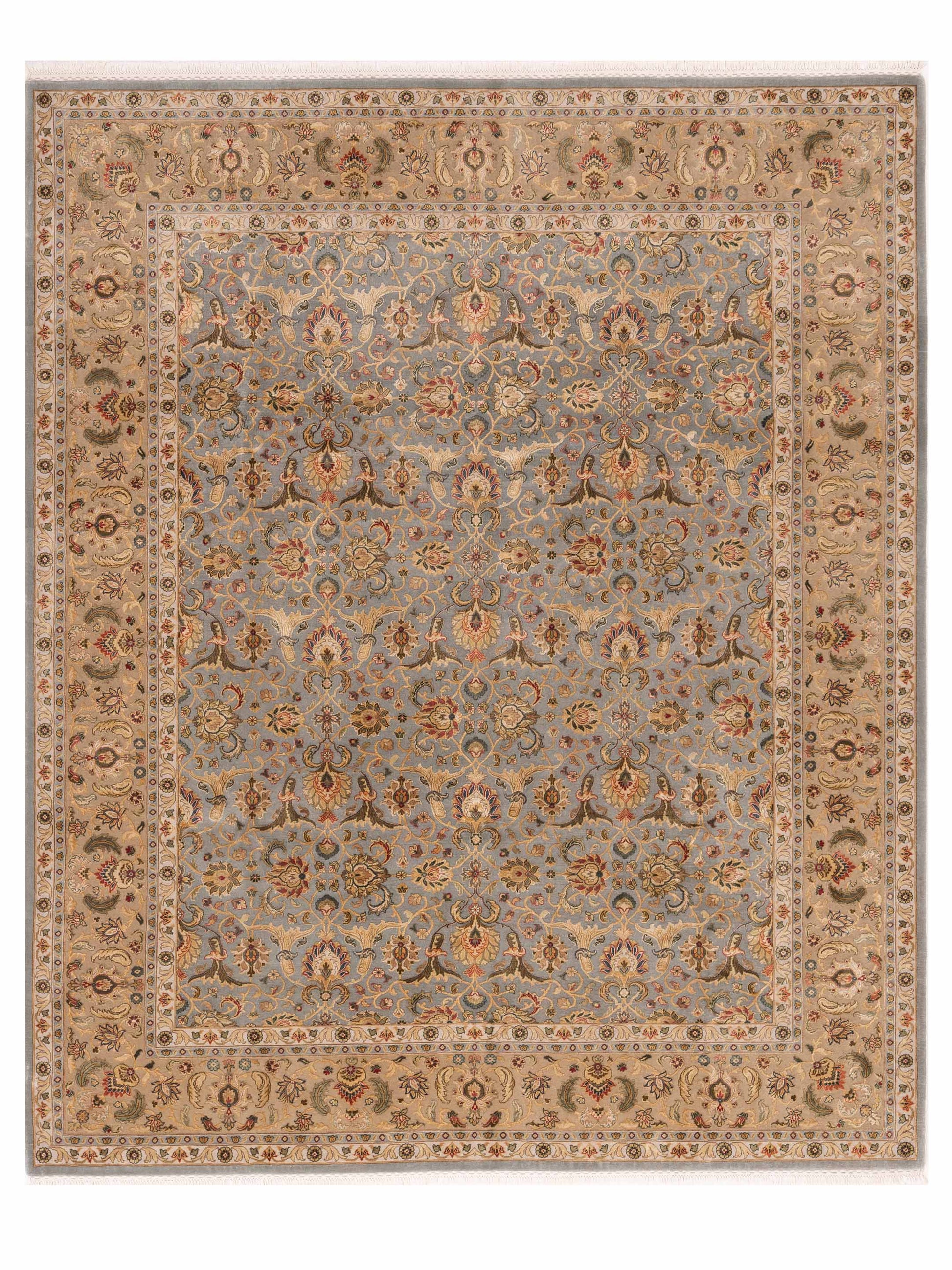 Rajpur Imperial Silk  Blue Gold Traditional