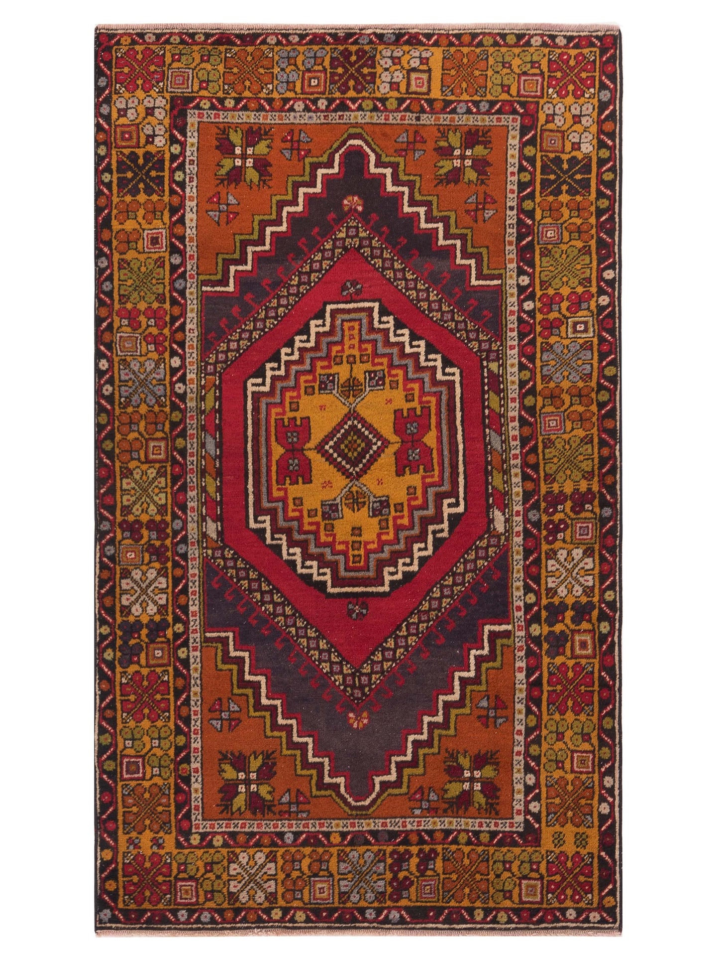 Pasha Old Anatolian  Red Gold Traditional